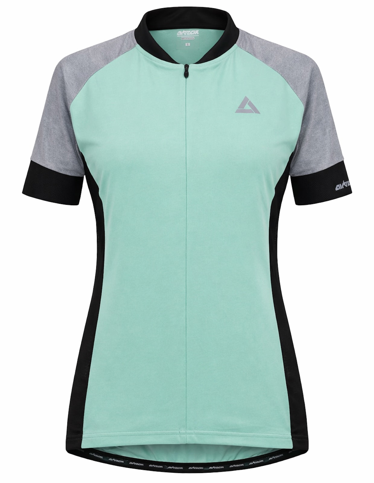 Maglia da biciclette da donna corta e maglia per biciclette per linea blu blu