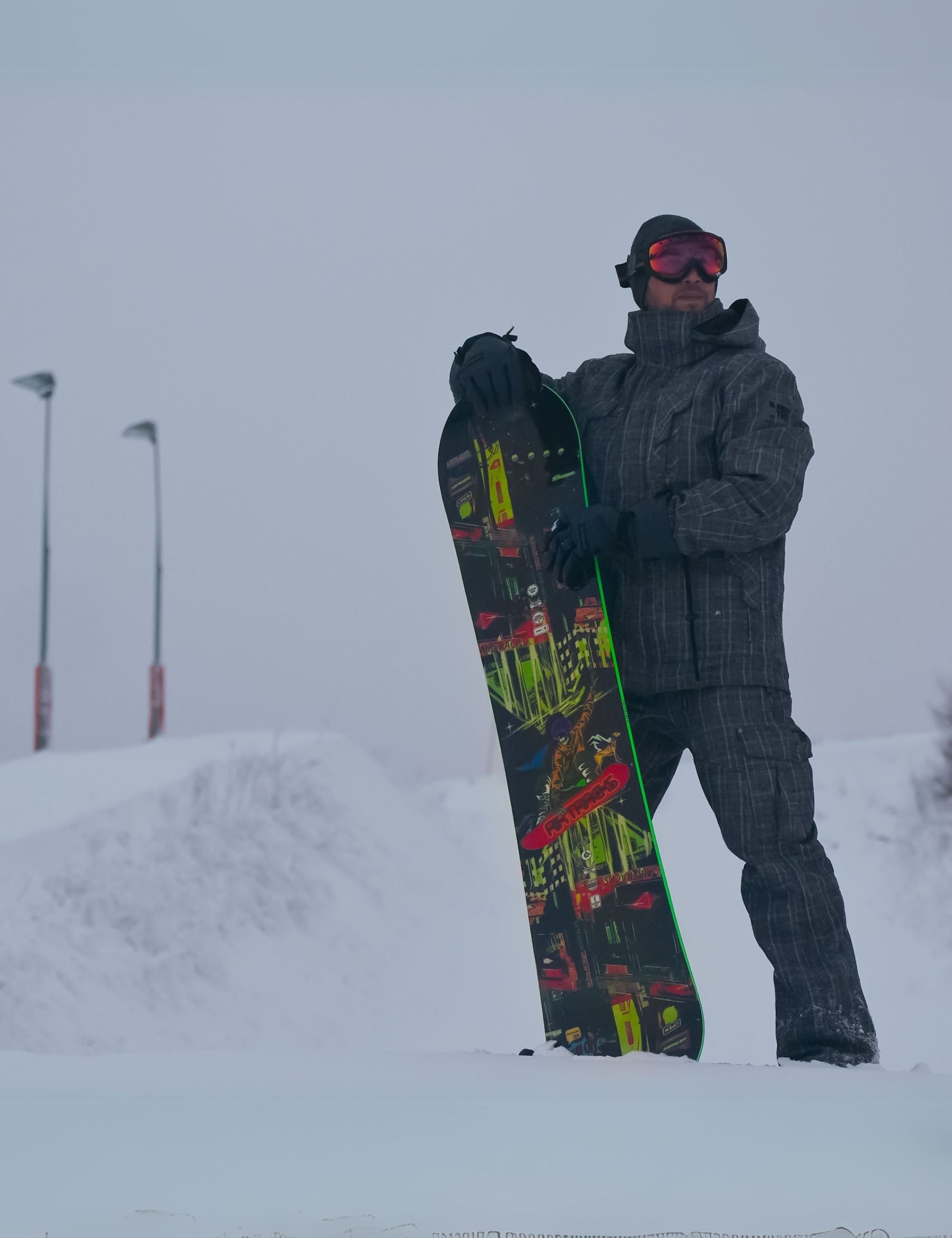 Snowboard FUN CITY Carbon Hybrid Rocker Setprodukt