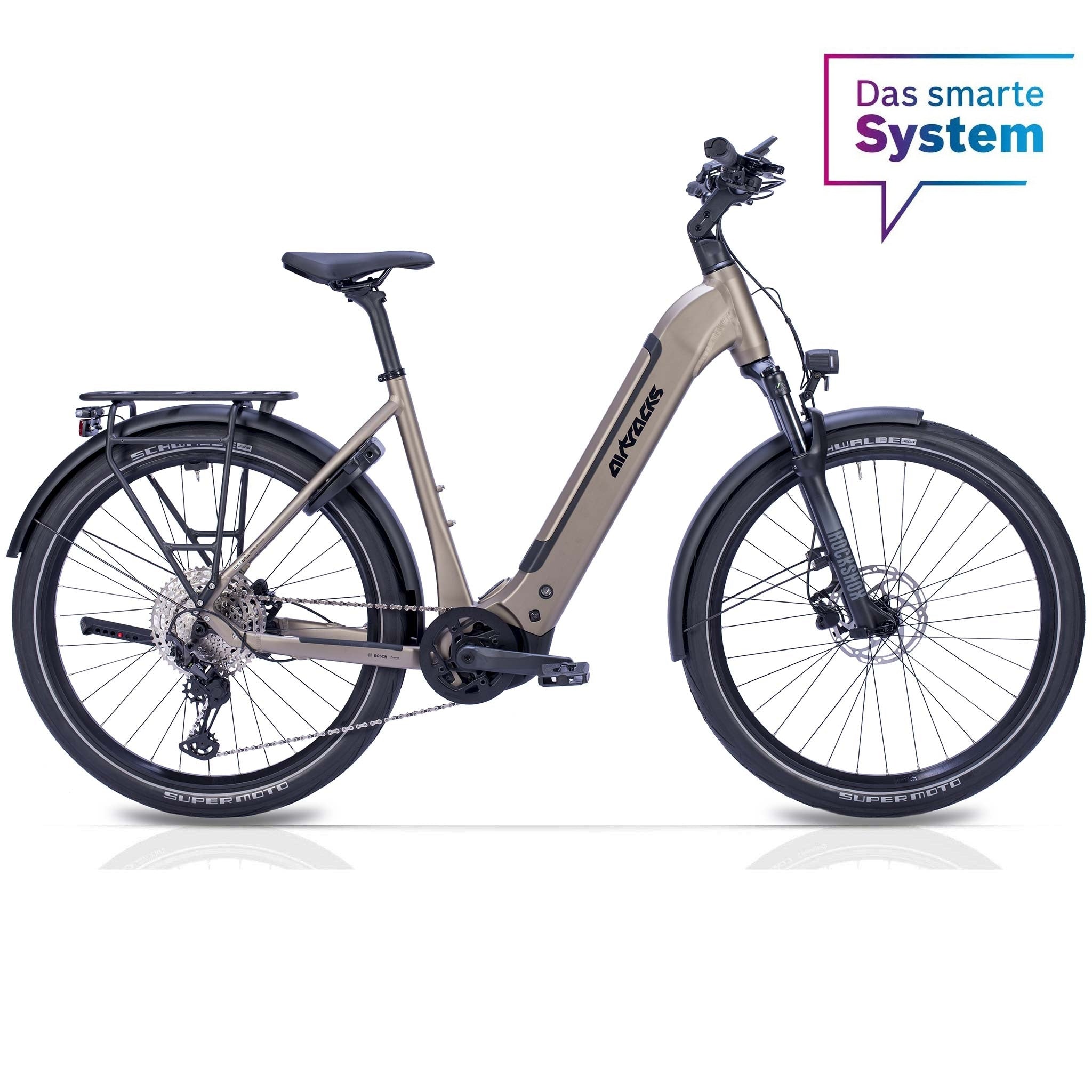 27,5" E-SUV MTB mujer Wave LS TERRA CX1 con BOSCH Performance Line PX Smart System Powertube 800 Wh 12 velocidades Shimano XT RD-M8100