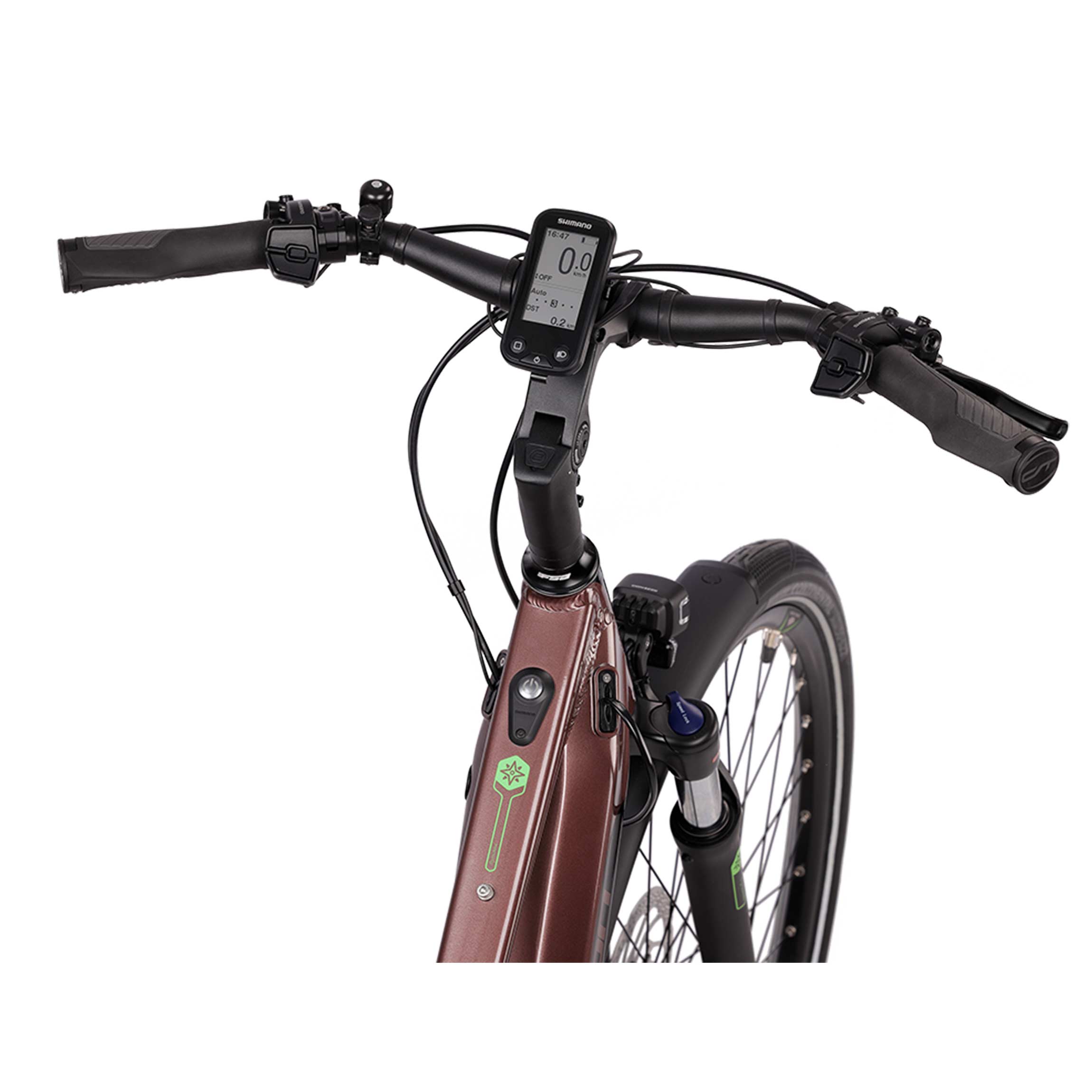 28" vélo de ville électrique femme e-Touring 11.7 SHIMANO STEPS E 6100 504 Wh 5 vitesses SHIMANO NEXUS INTER 5