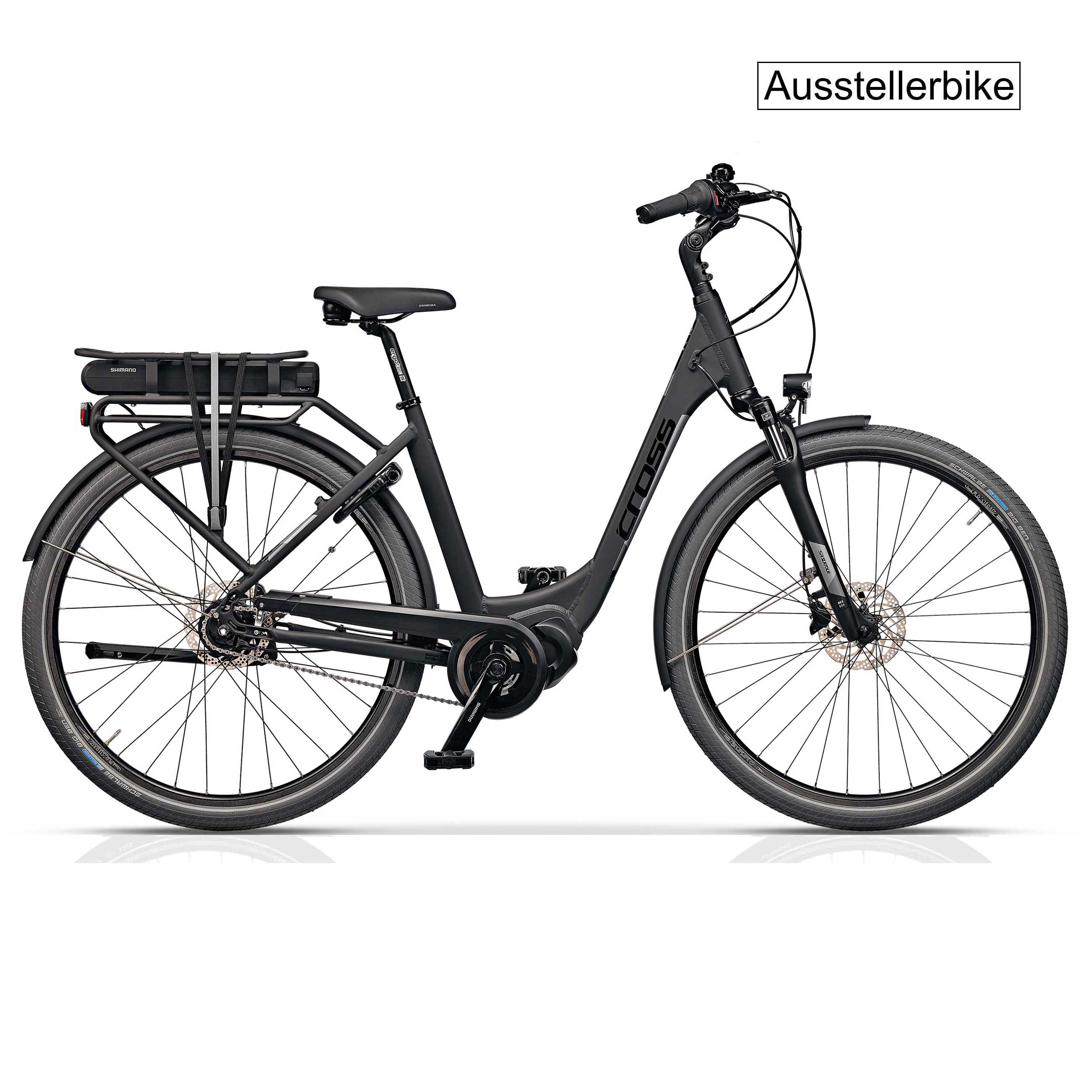 28" Damen E-Bike SHIMANO STEPS E-5000 City LS Fahrrad Wave Citybike 7 x Gang SHIMANO NEXUS - B-Ware