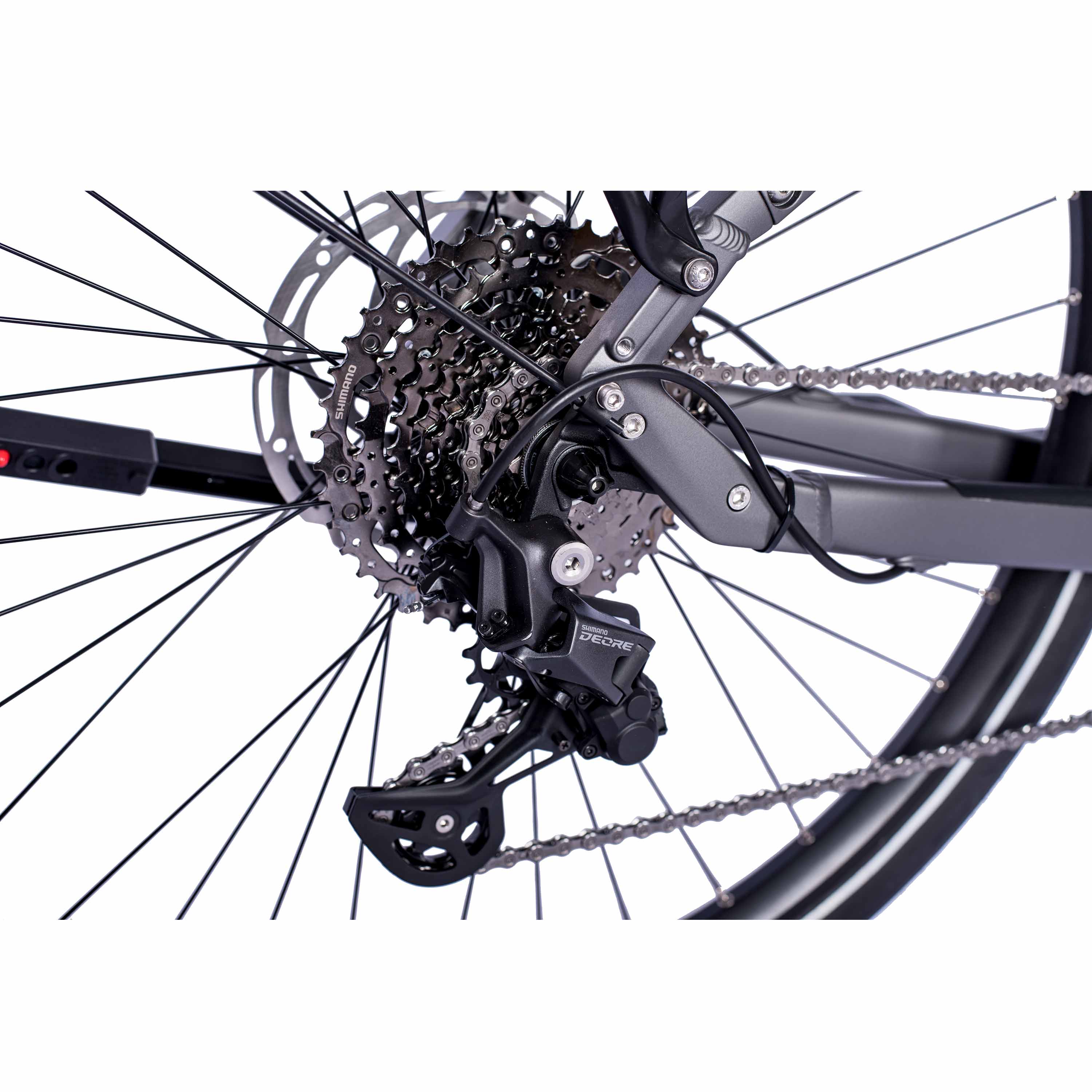 28" Damen E-Bike Trekking Fahrrad LS TERRA TR2 BOSCH Performance Line PX (Smart) POWERTUBE 600Wh 10 Gang SHIMANO DEORE RD-M5130