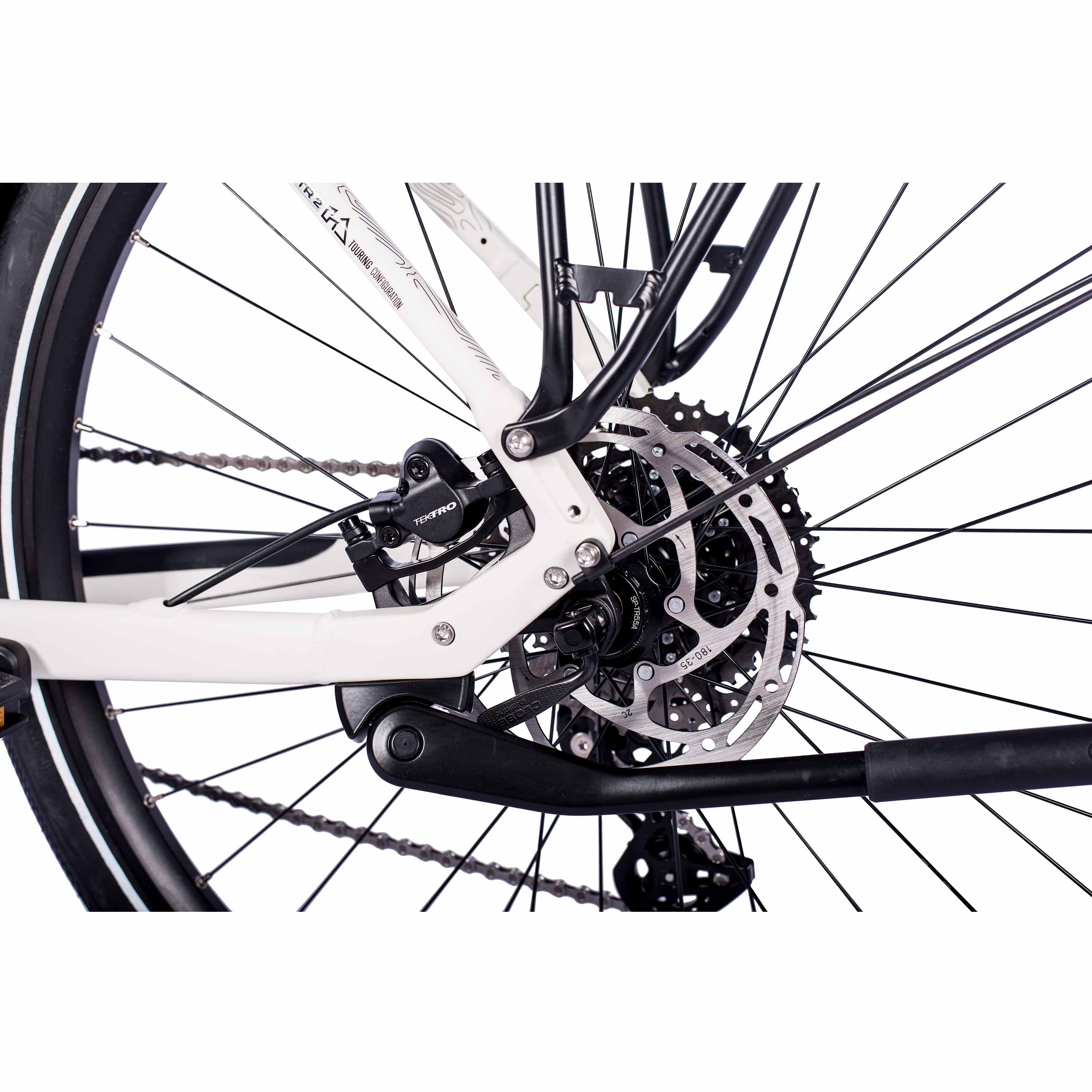 28" Damen E-Bike Trekking Fahrrad LS TERRA TR2 BOSCH Performance Line PX (Smart) POWERTUBE 600Wh 10 Gang SHIMANO DEORE RD-M5130