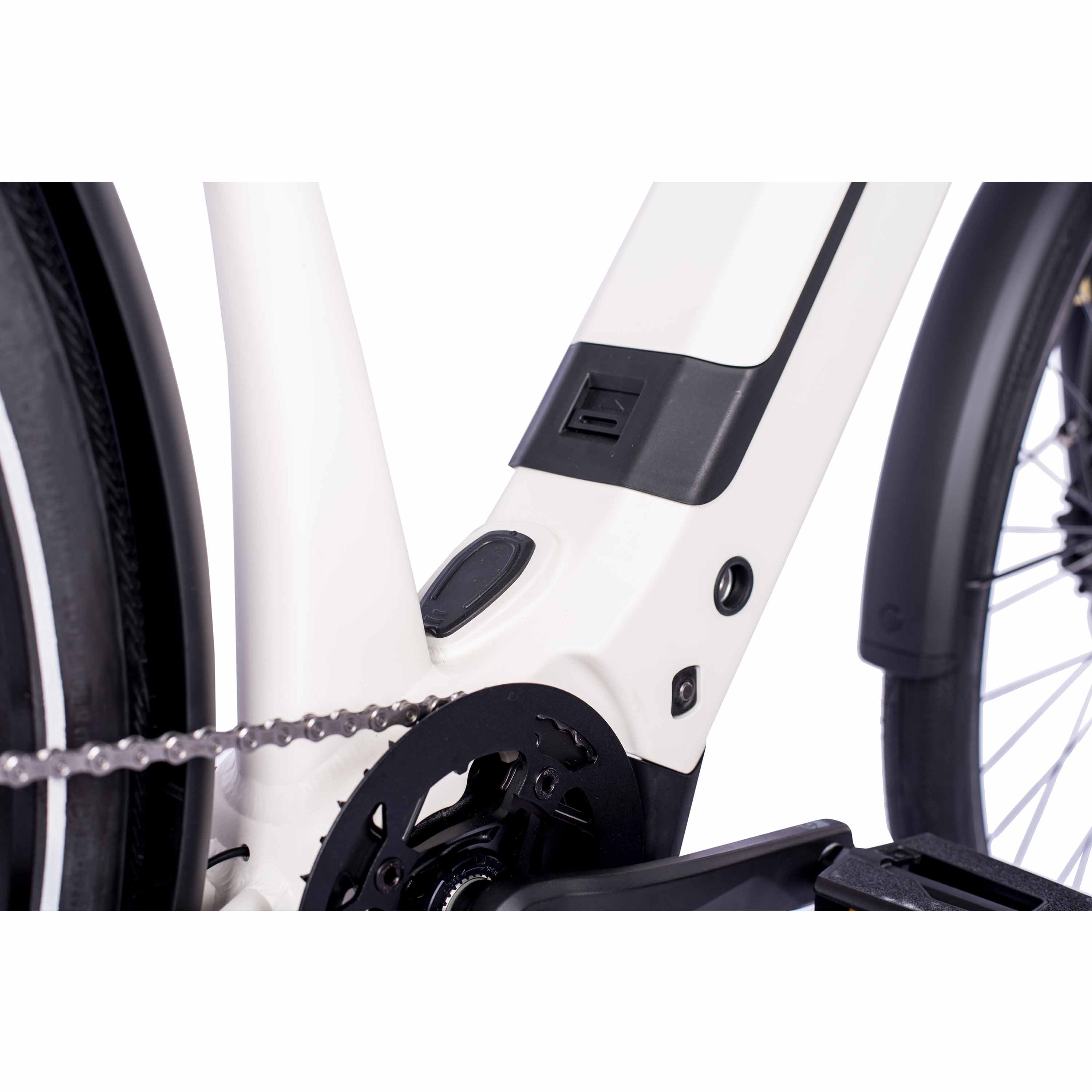 28" Damen E-Bike Trekking Fahrrad LS TERRA TR2 BOSCH Performance Line PX (Smart) POWERTUBE 600Wh 10 Gang SHIMANO DEORE RD-M5130