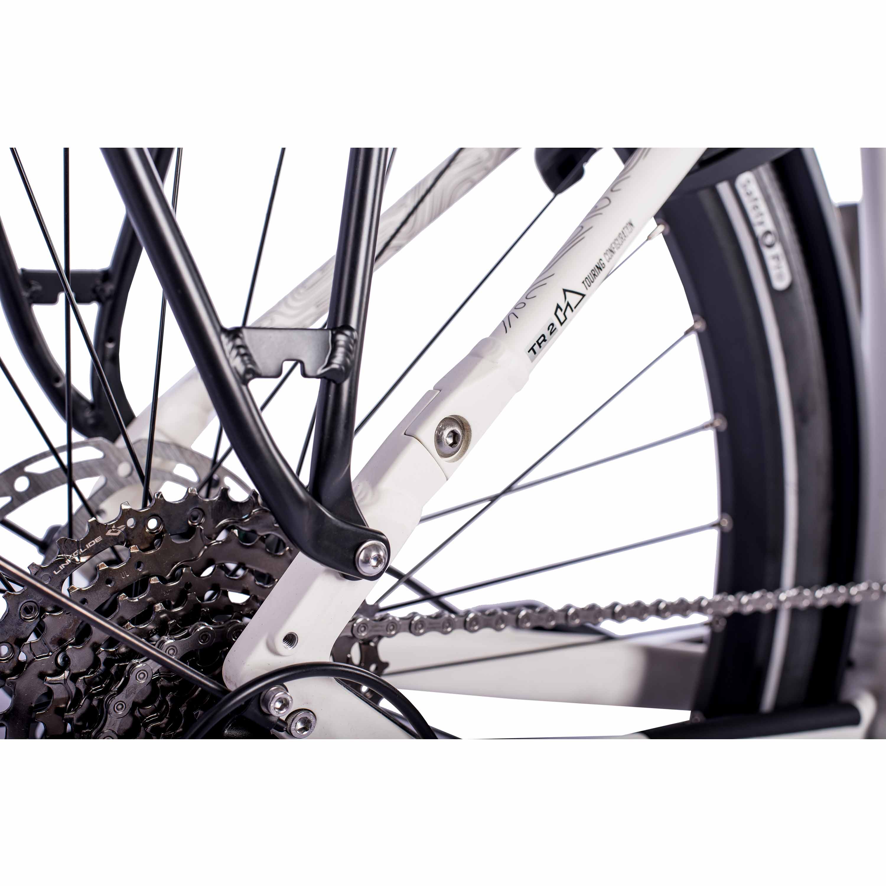 28" Damen E-Bike Trekking Fahrrad LS TERRA TR2 BOSCH Performance Line PX (Smart) POWERTUBE 600Wh 10 Gang SHIMANO DEORE RD-M5130