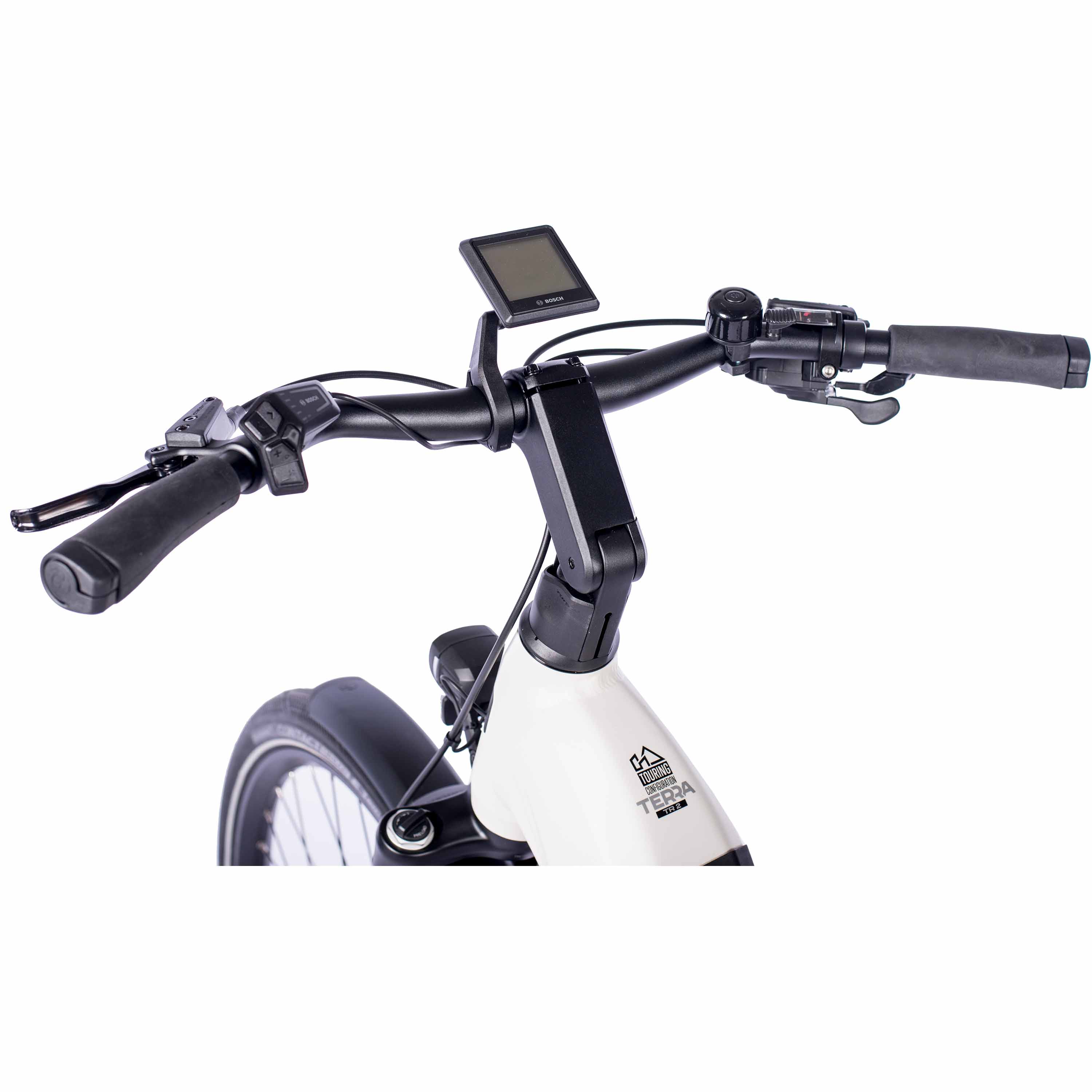 28" Damen E-Bike Trekking Fahrrad LS TERRA TR2 BOSCH Performance Line PX (Smart) POWERTUBE 600Wh 10 Gang SHIMANO DEORE RD-M5130
