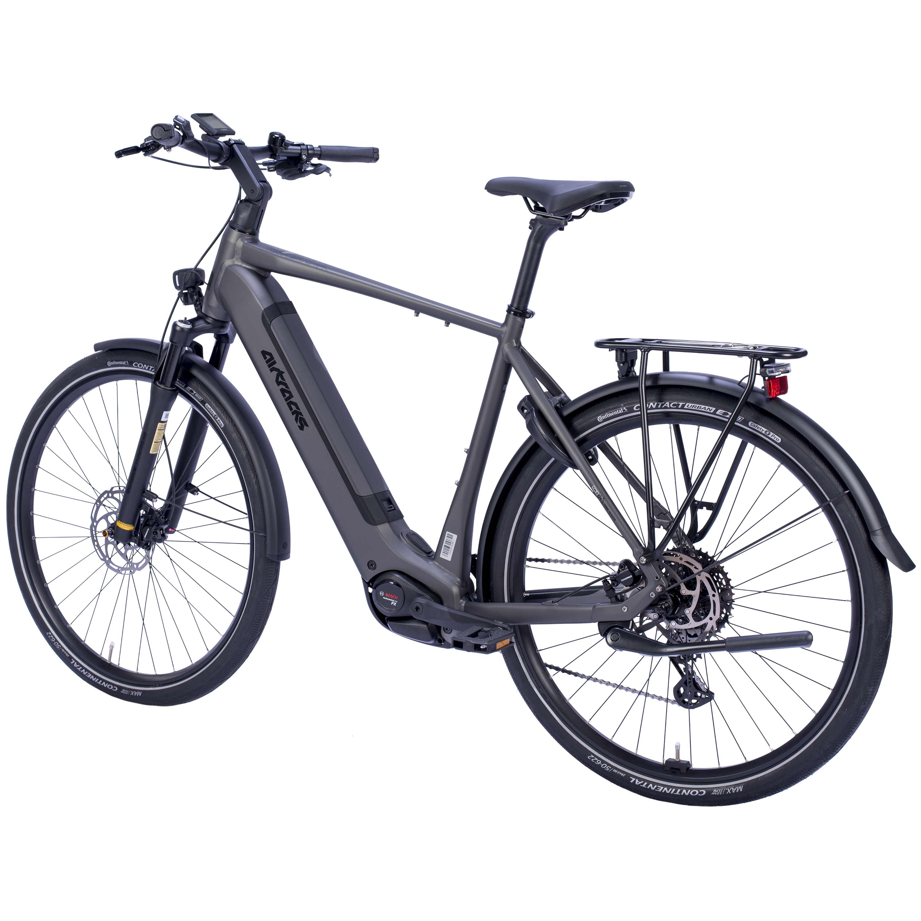 28" Vélo électrique trekking homme TERRA TR2 BOSCH Performance Line PX Smart System PowerTube 600 Wh SHIMANO Deore RD-M5130 SGS 10 vitesses noir