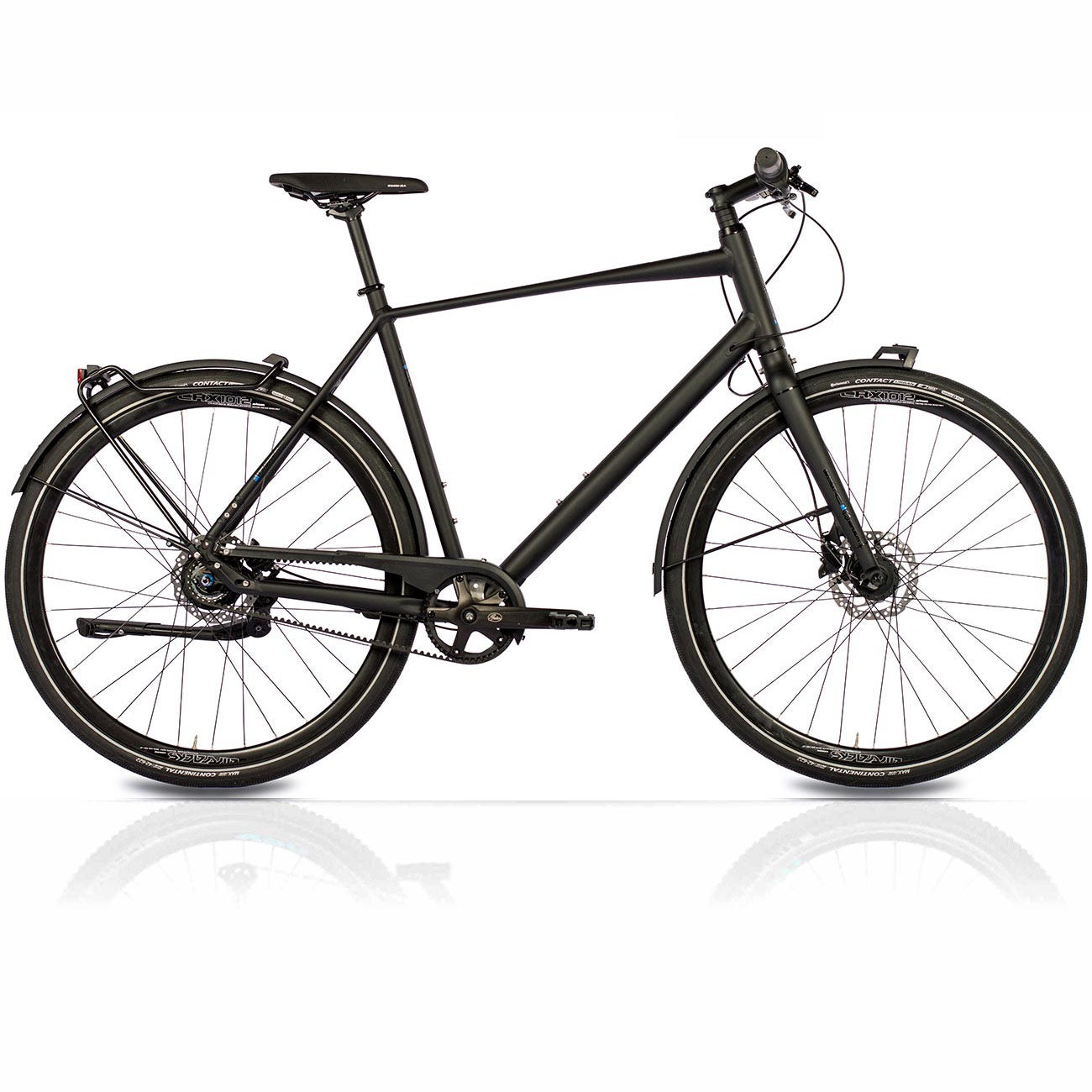 28" Herren Urban Bike UR.2880 Trekking Fahrrad Citybike GATES BELT CARBON DRIVE 8 x Gang Shimano NEXUS