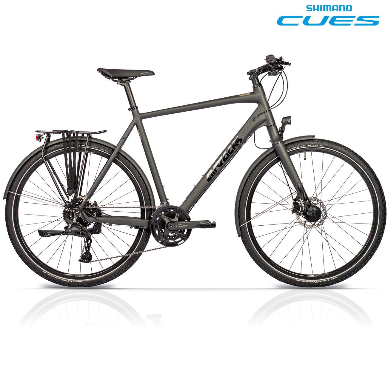 28" Herren XXL Trekking Fahrrad TR.2880-C Trekkingrad  2 x 10 Gang SHIMANO CUES RD-U6020-10 SHADOW
