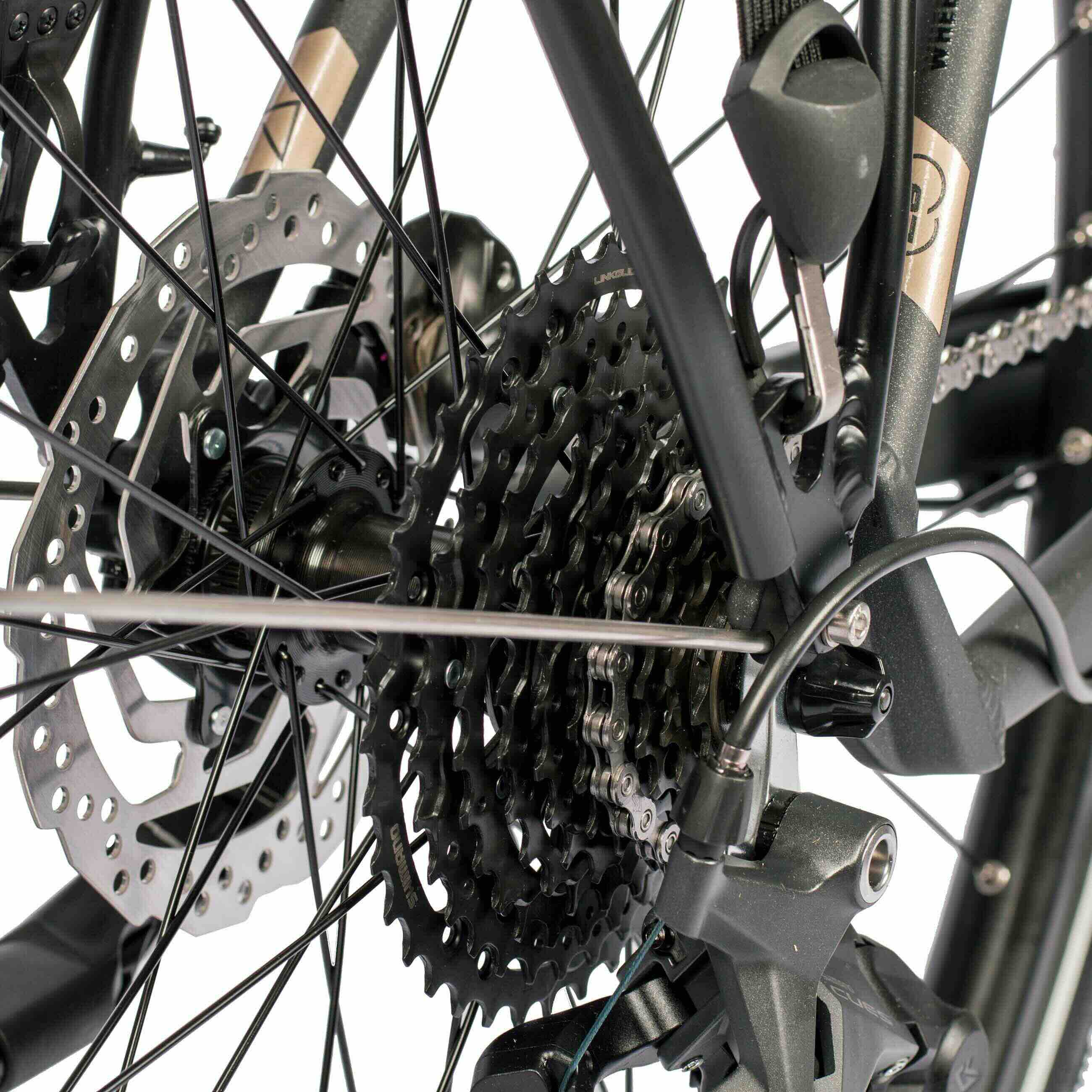 28" Herren XXL Trekking Fahrrad TR.2880-C Trekkingrad  2 x 10 Gang SHIMANO CUES RD-U6020-10 SHADOW