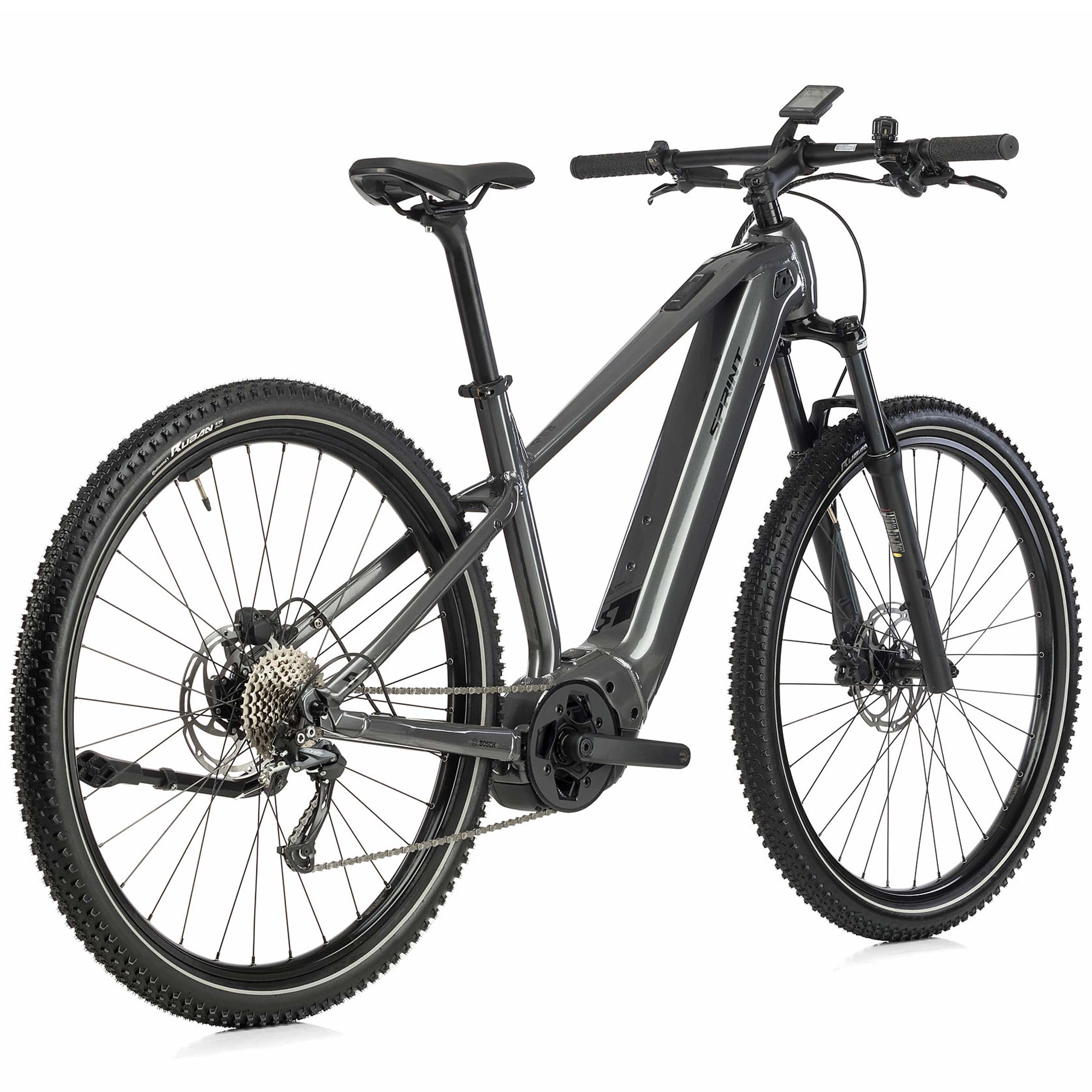 E-MTB para hombre de 29" VAYRON M 2.0 BOSCH PERFORMANCE LINE CX Smart System POWERTUBE 625 Wh 9 velocidades SHIMANO ALTUS RD-M2000-SGS-GRIS