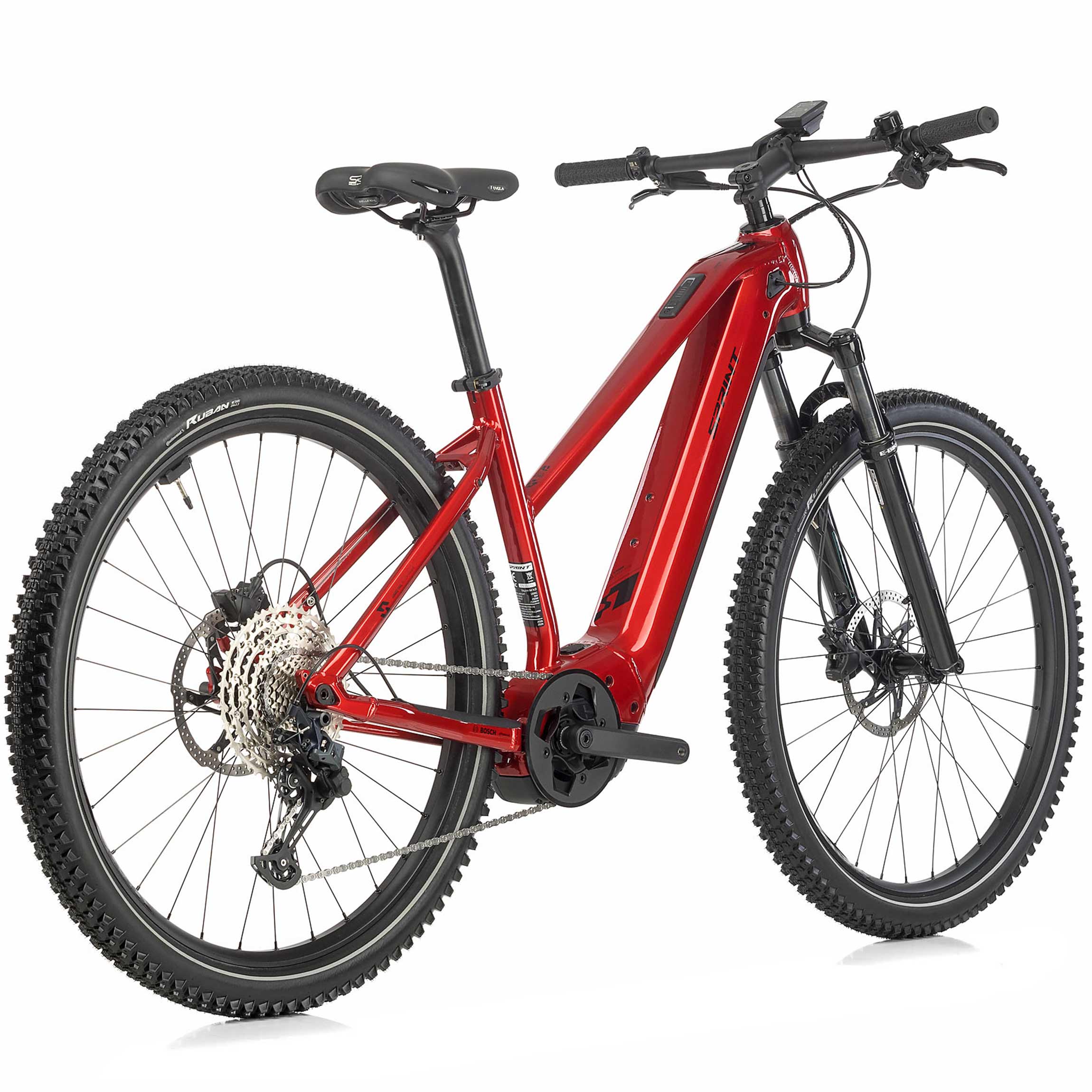 29" Damen E-MTB VAYRON M 4.0 BOSCH PERFORMANCE LINE CX Smart System POWERTUBE 750 Wh 12 GANG SHIMANO SLX RD-M7100-SGS Rot