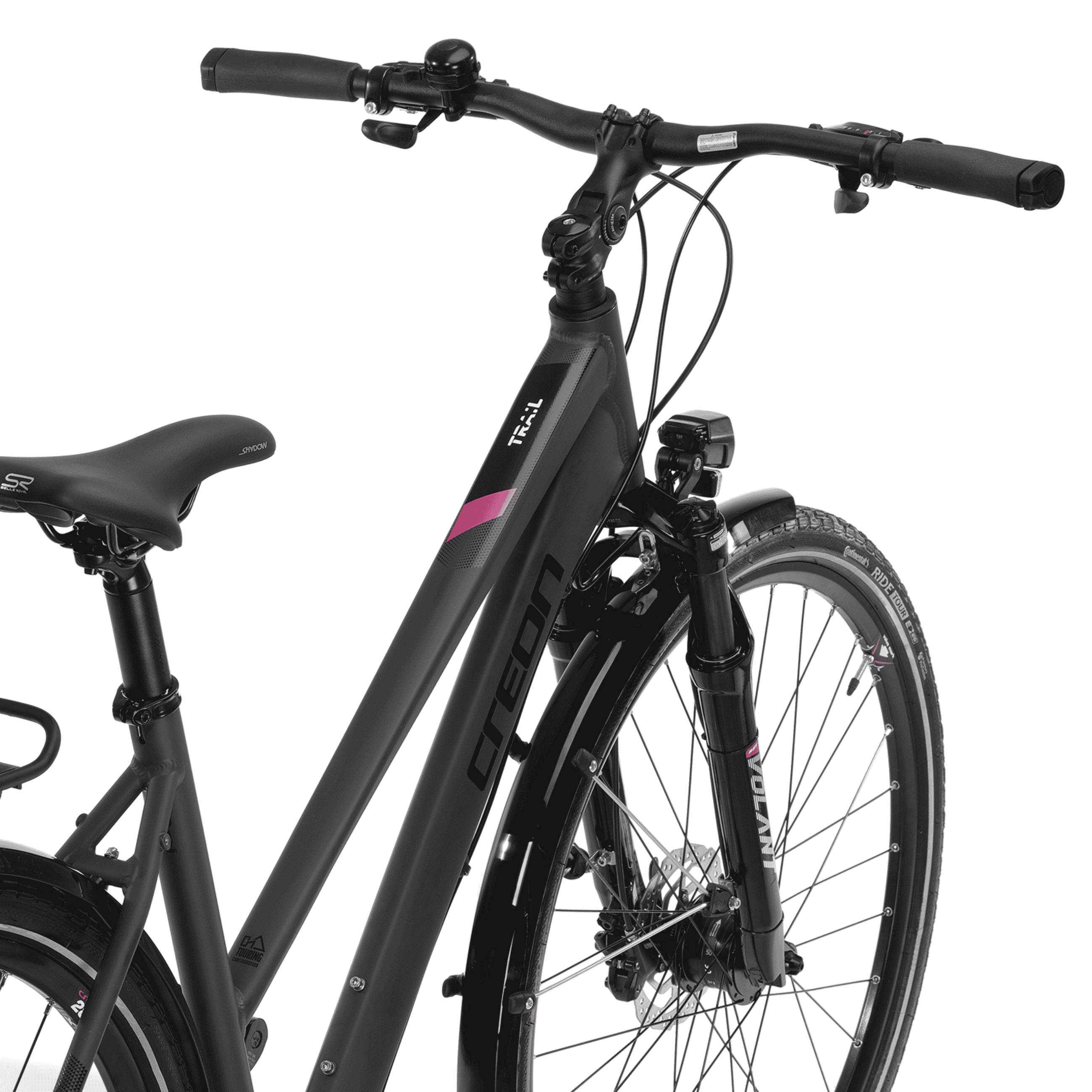 28" Damen Trekking Fahrrad TRAIL 4.0 LADY Trekkingrad 24 x Gang Shimano ACERA RD-M360 SGSL