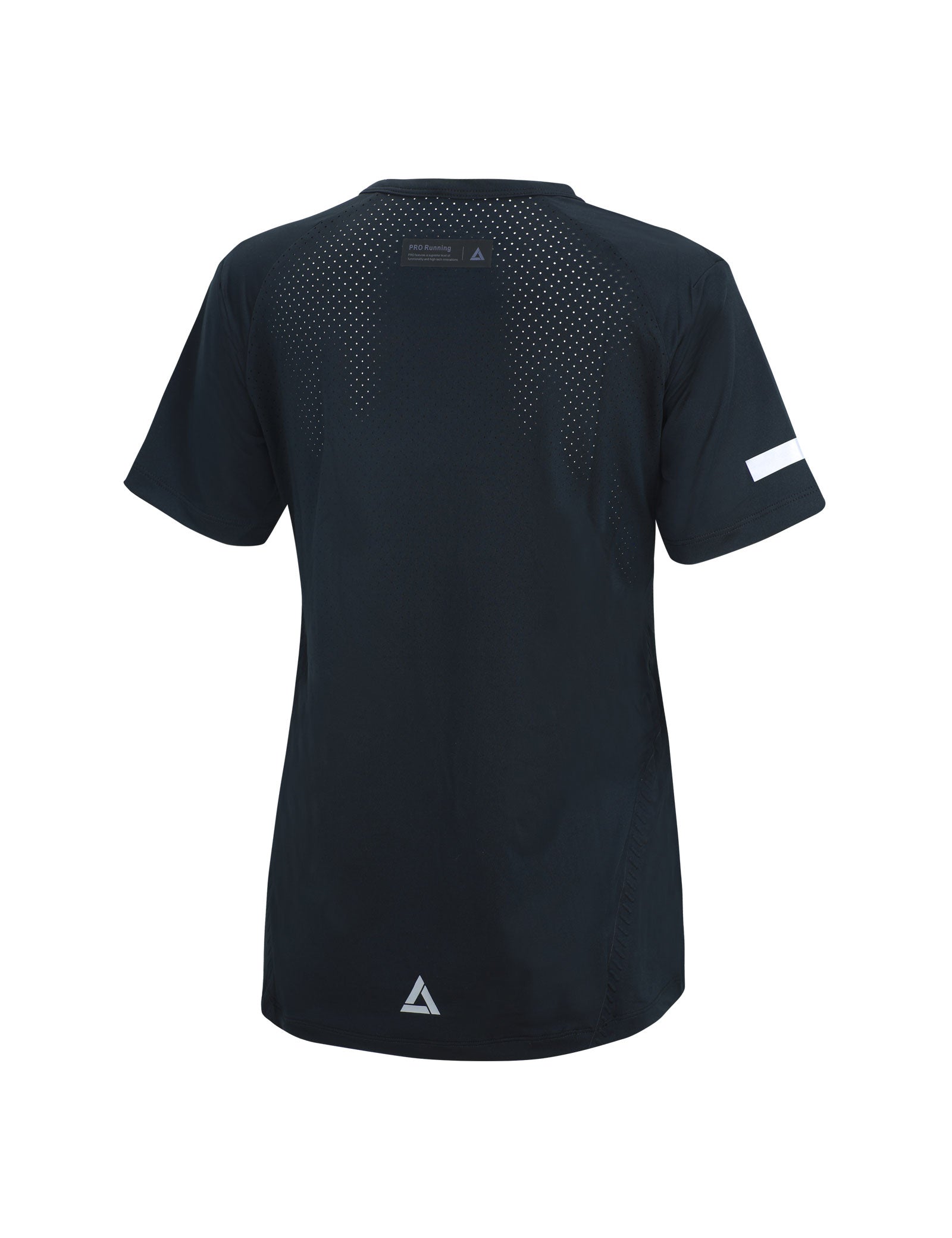 Women's Functional Short Sleeve Running Shirt Pro Line Black