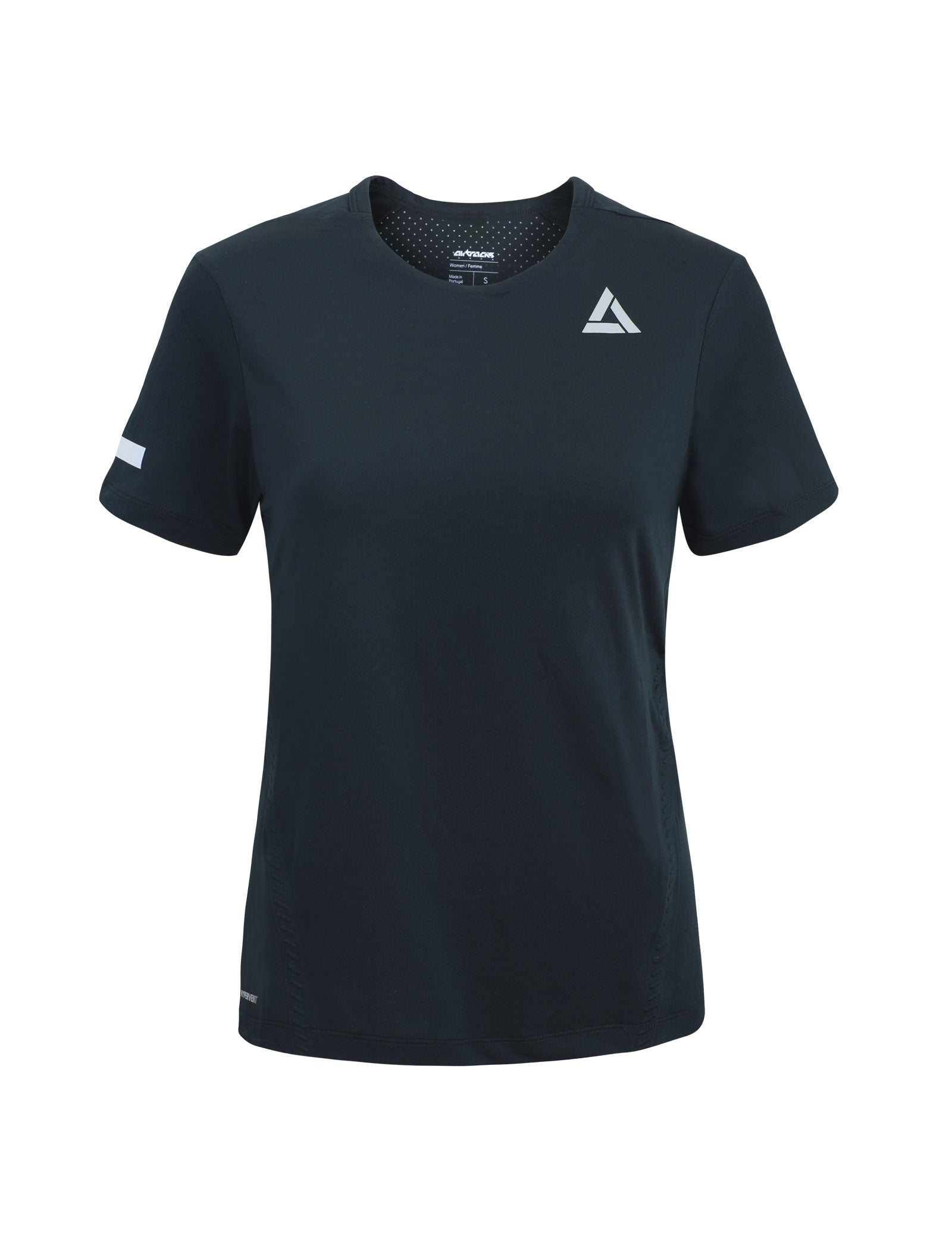 Women's Functional Short Sleeve Running Shirt Pro Line Black