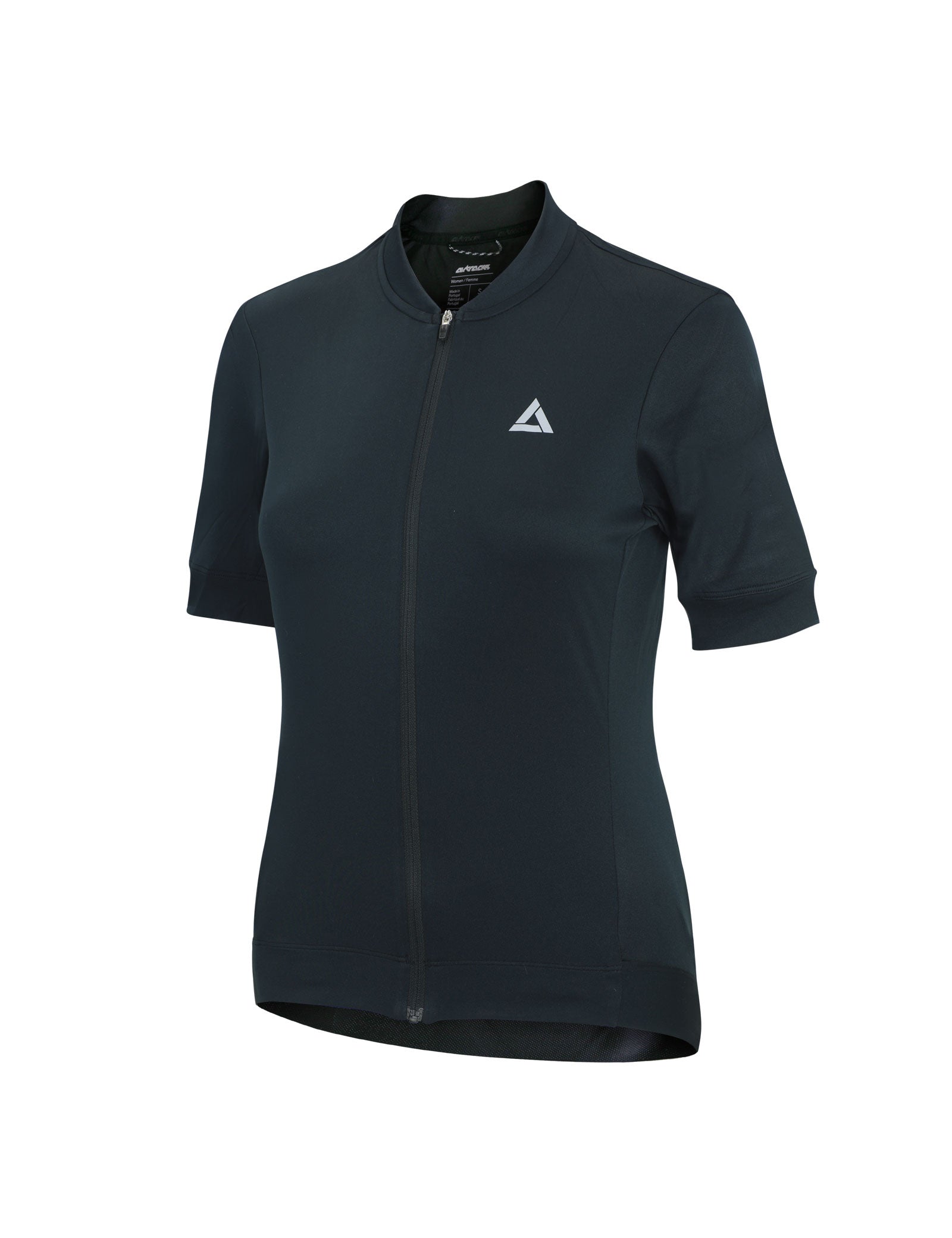 Maillot de vélo femme manches courtes maillot Comfort Line noir