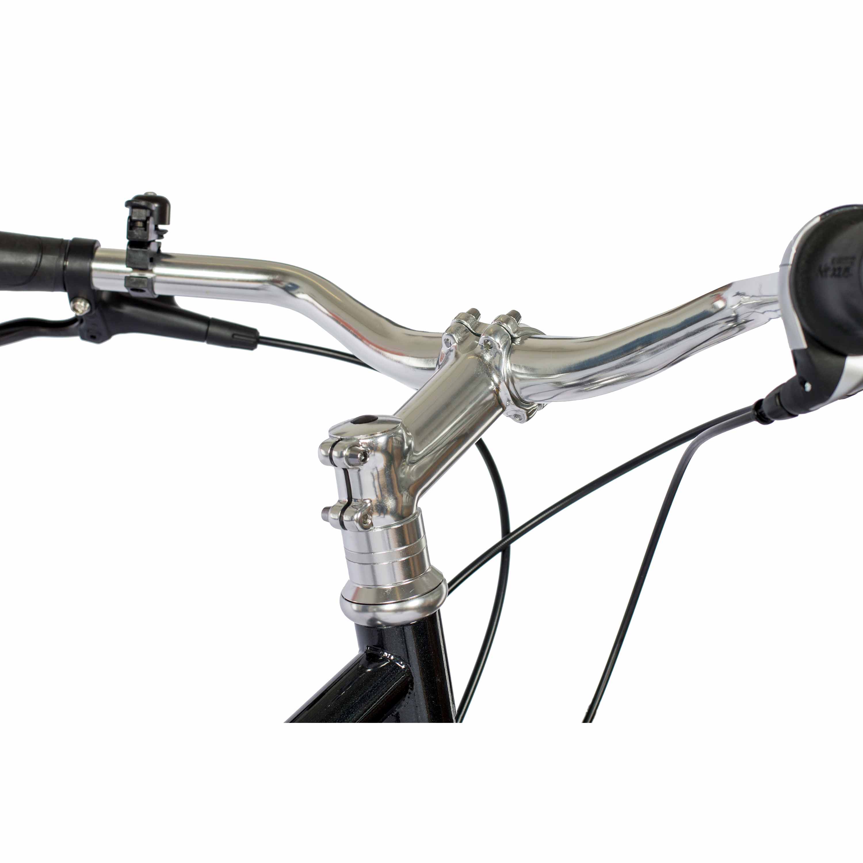 28" Damen Urban Bike City Fahrrad STREET CrMo GATES CARBON DRIVE BELT Shimano 7 x Gang NEXUS Schwarz