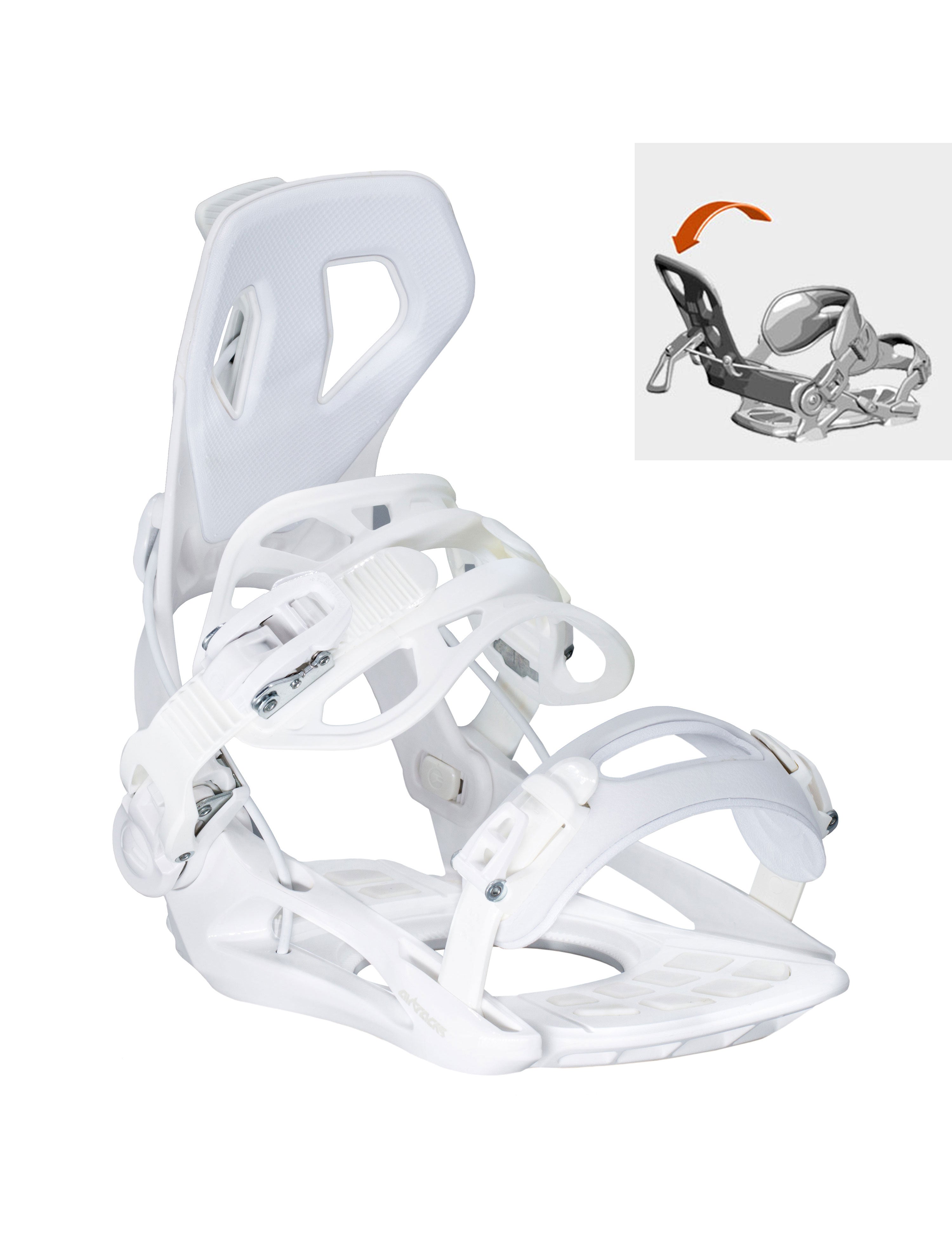 Snowboard Bindung Master Pro W MULTIENTRY FASTEC System