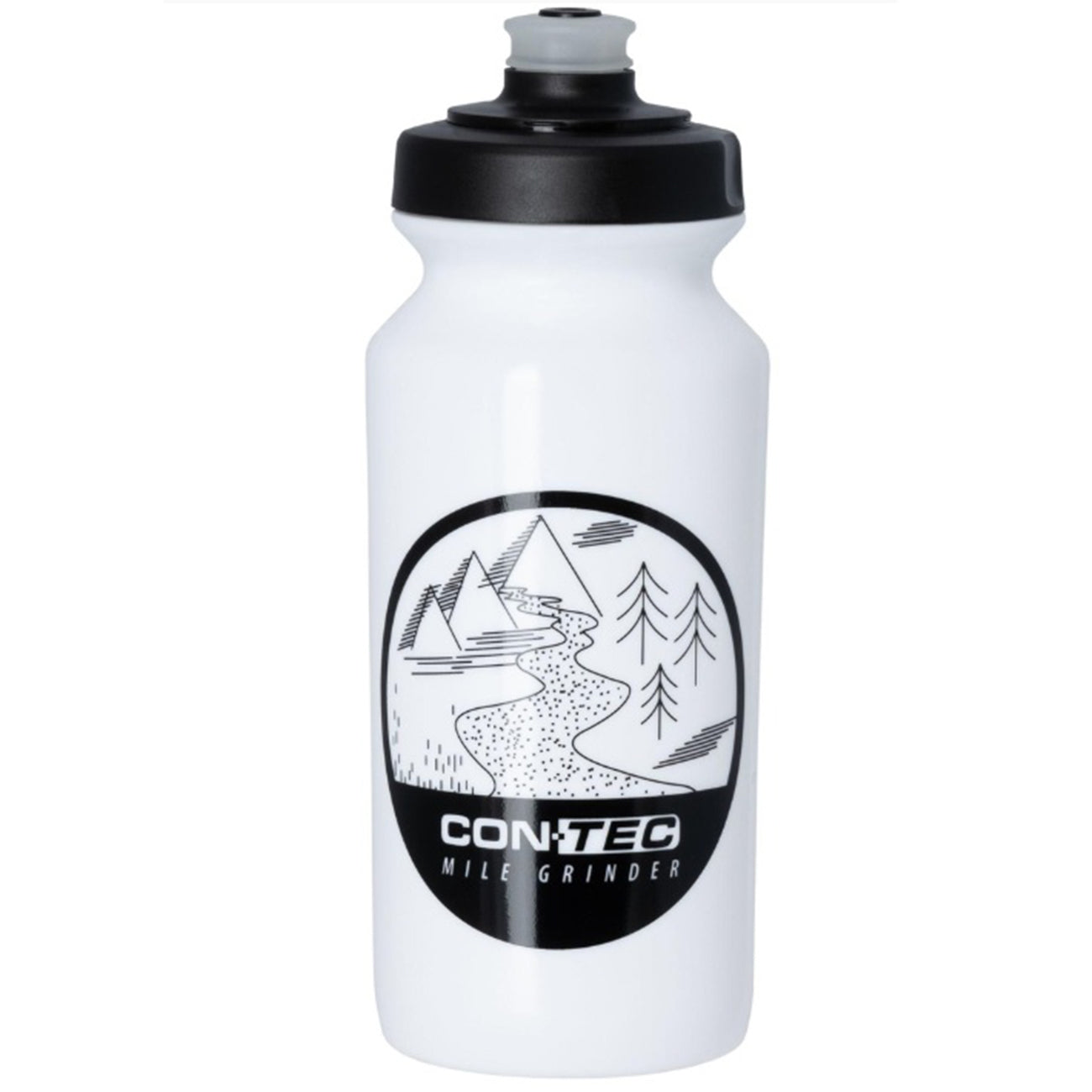 CONTEC Trinkflasche "Rivers Evo Mile Grinder" 500 ML Weiss