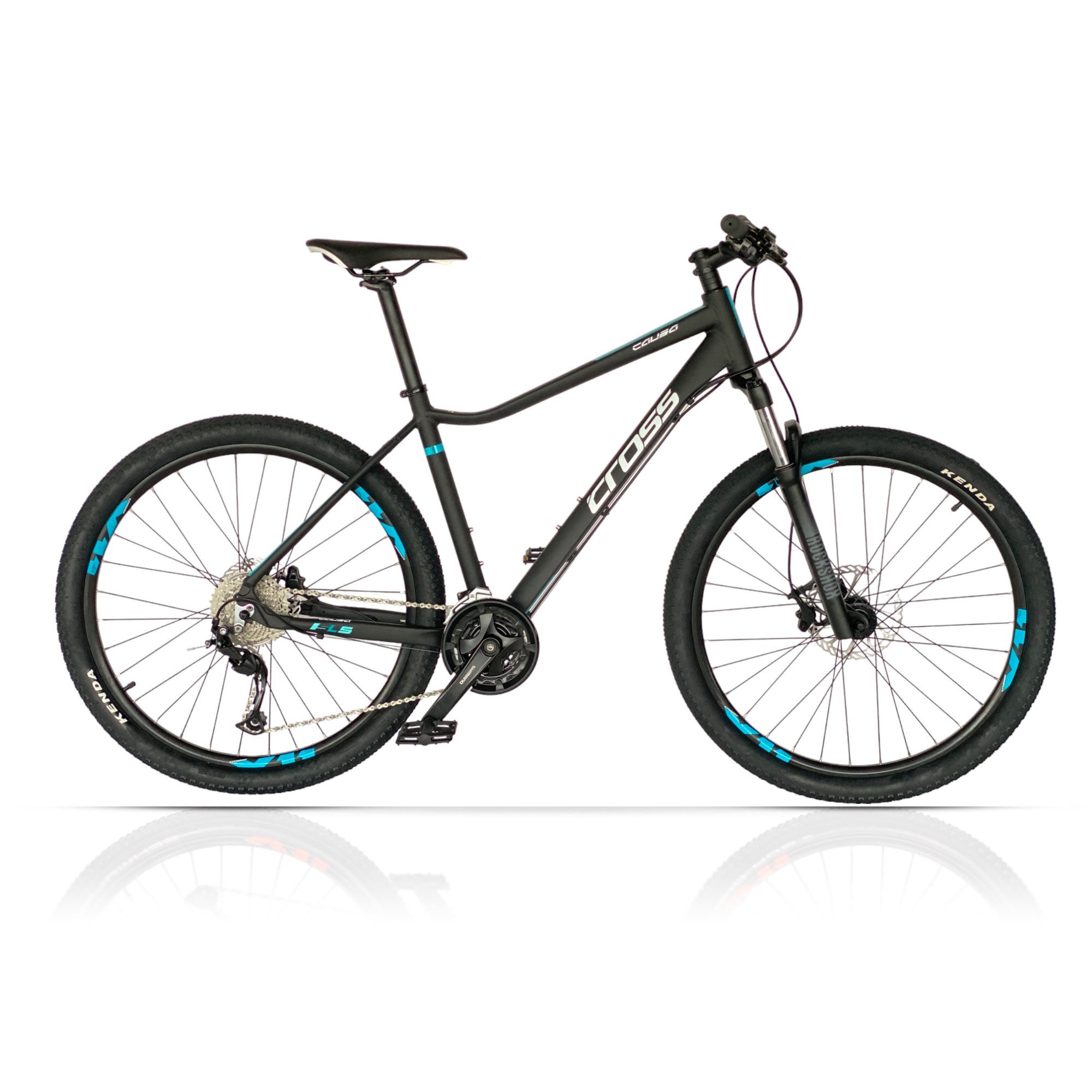 27,5 Zoll Damen MTB Mountainbike CAUSA SL5 Shimano 27 x Gang Alivio RD-M3100 SGS ROCK SHOX JUDY AIR 100 mm