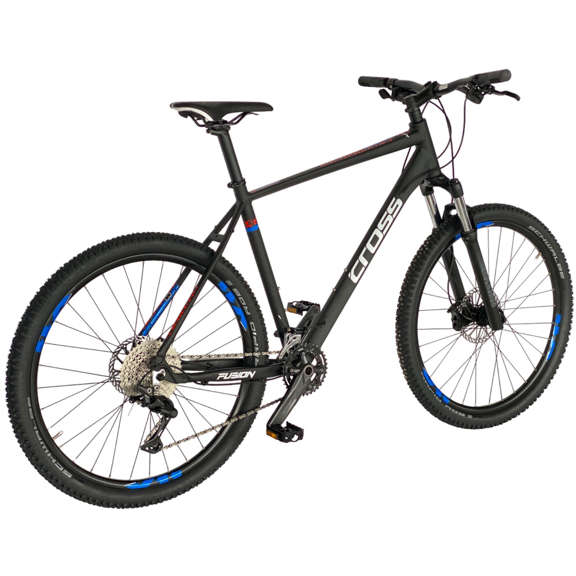 27,5" Herren MTB Mountainbike FUSION X 1 x 12 Gang Shimano DEORE RD-M6100 SGS ROCK SHOX JUDY AIR 100mm