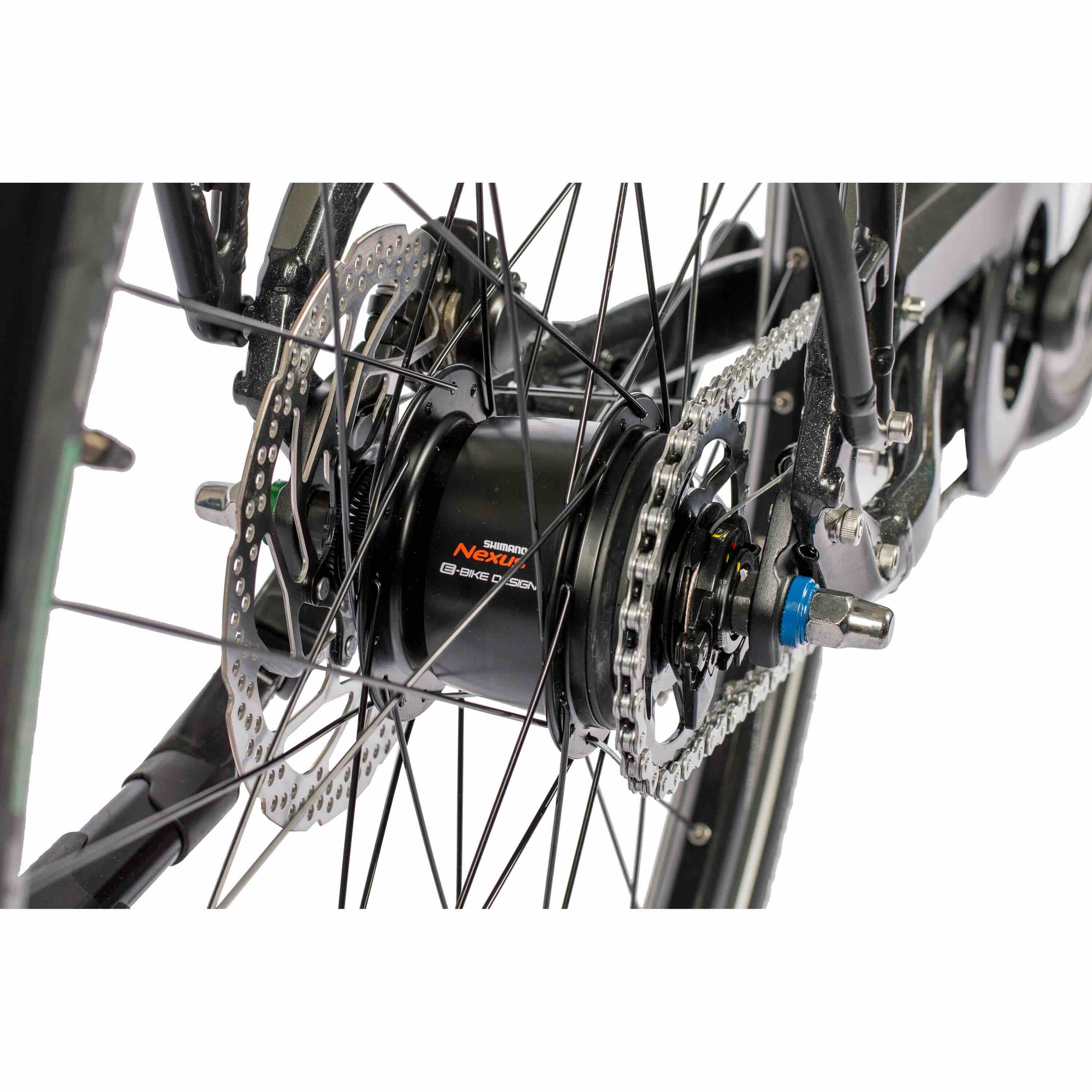 28" E-BIKE DA CITTÀ DA UOMO NOVA CITY BOSCH PERFORMANCE LINE 625 Wh 5 VELOCITÀ SHIMANO NEXUS INTER