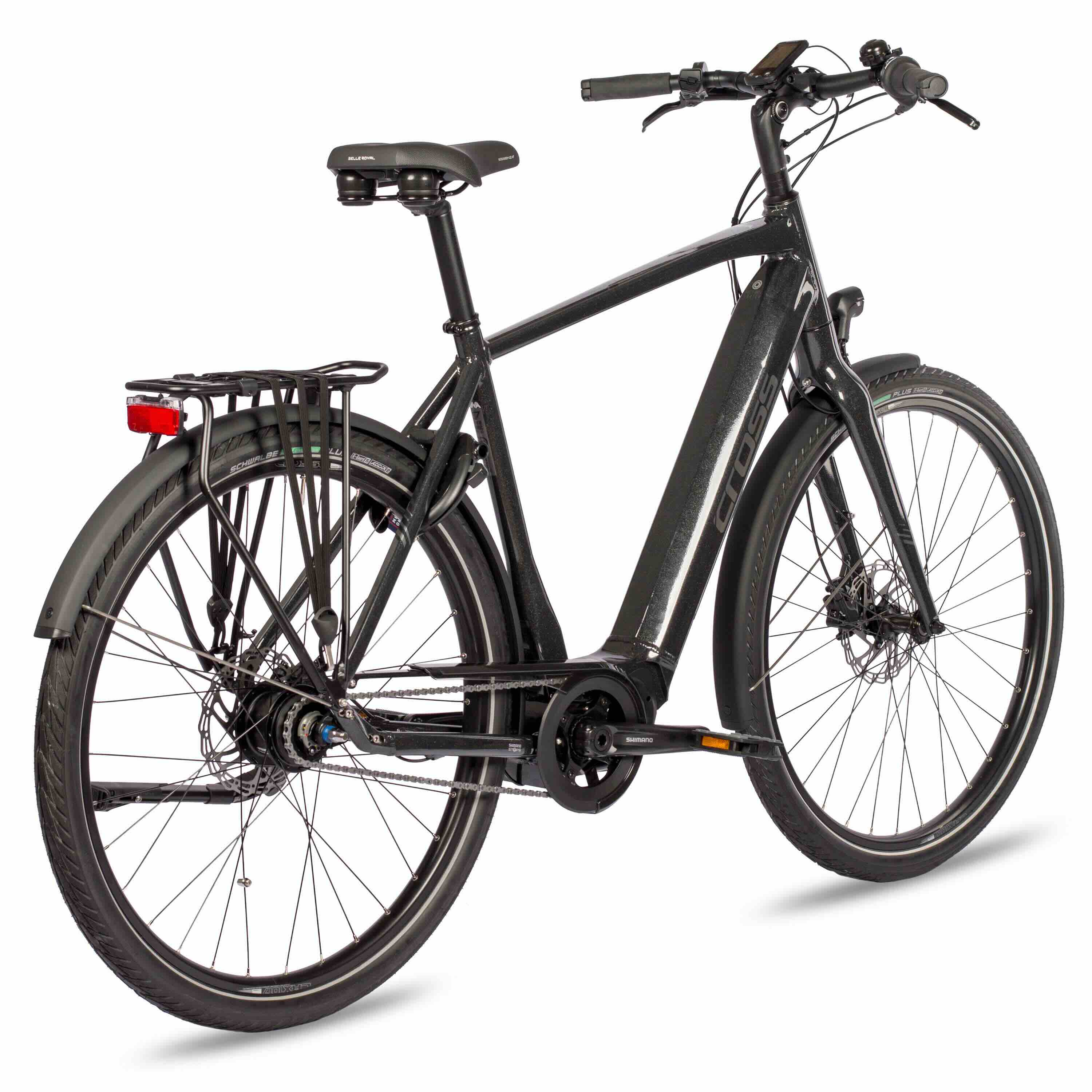 28" BICICLETA ELÉCTRICA DE CIUDAD PARA HOMBRE NOVA SHIMANO STEPS E-6100 504WH 8 VELOCIDADES SHIMANO NEXUS