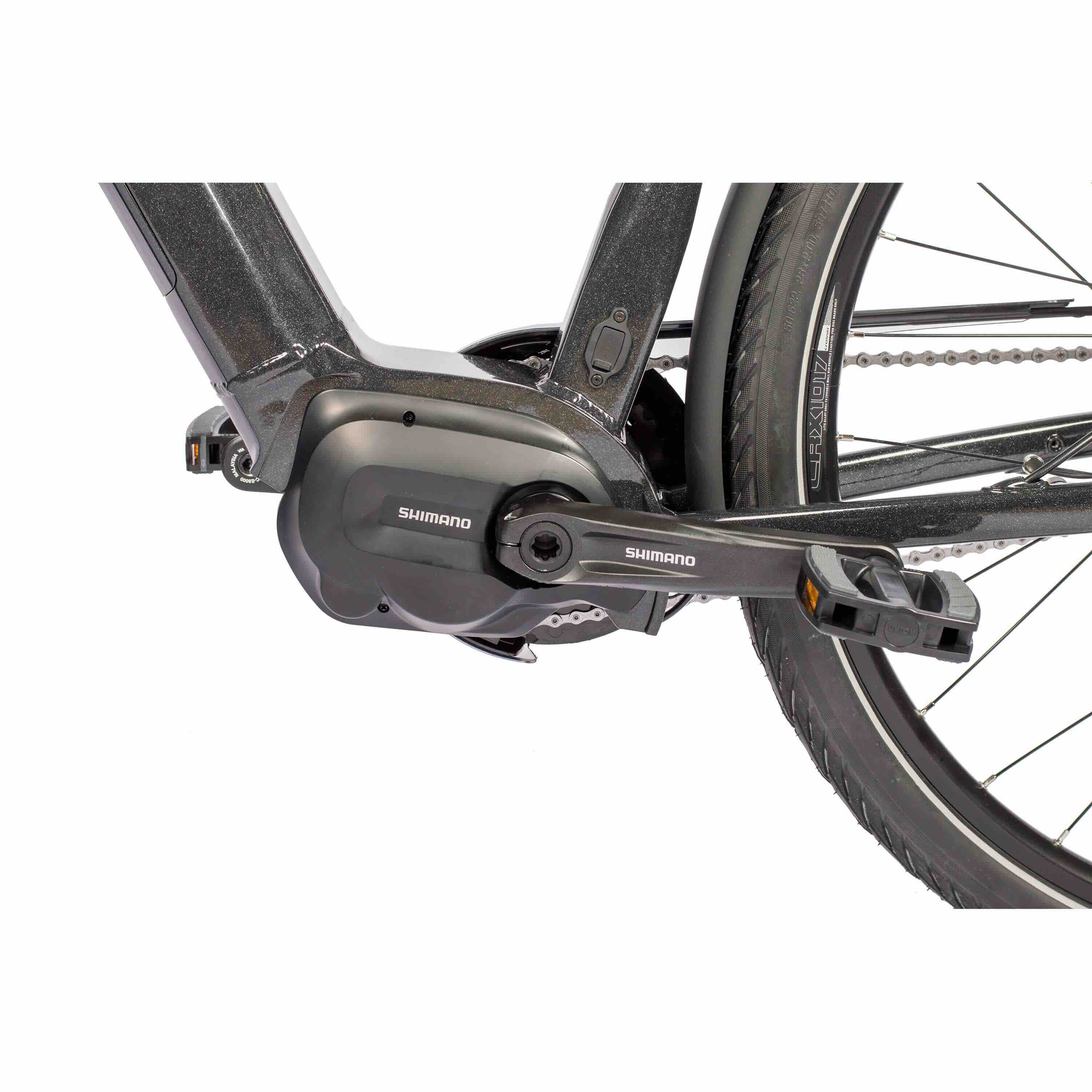 28" BICICLETA ELÉCTRICA DE CIUDAD PARA HOMBRE NOVA SHIMANO STEPS E-6100 504WH 8 VELOCIDADES SHIMANO NEXUS