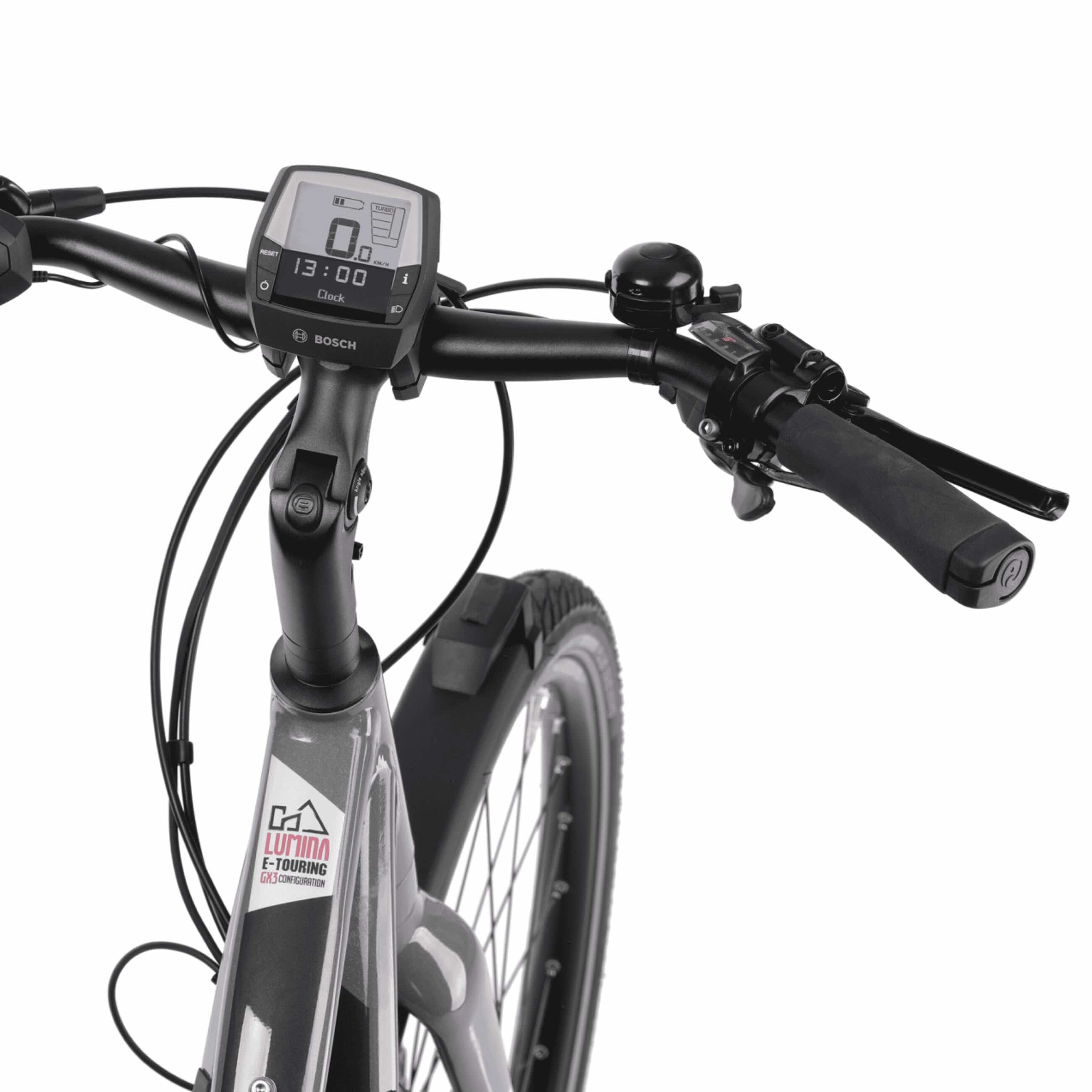 28" Damen E-Bike Trekking Fahrrad LUMINA GX3  BOSCH ACTIVE PLUS LINE 500 Wh 9 GANG SHIMANO ALIVIO RD T-4000