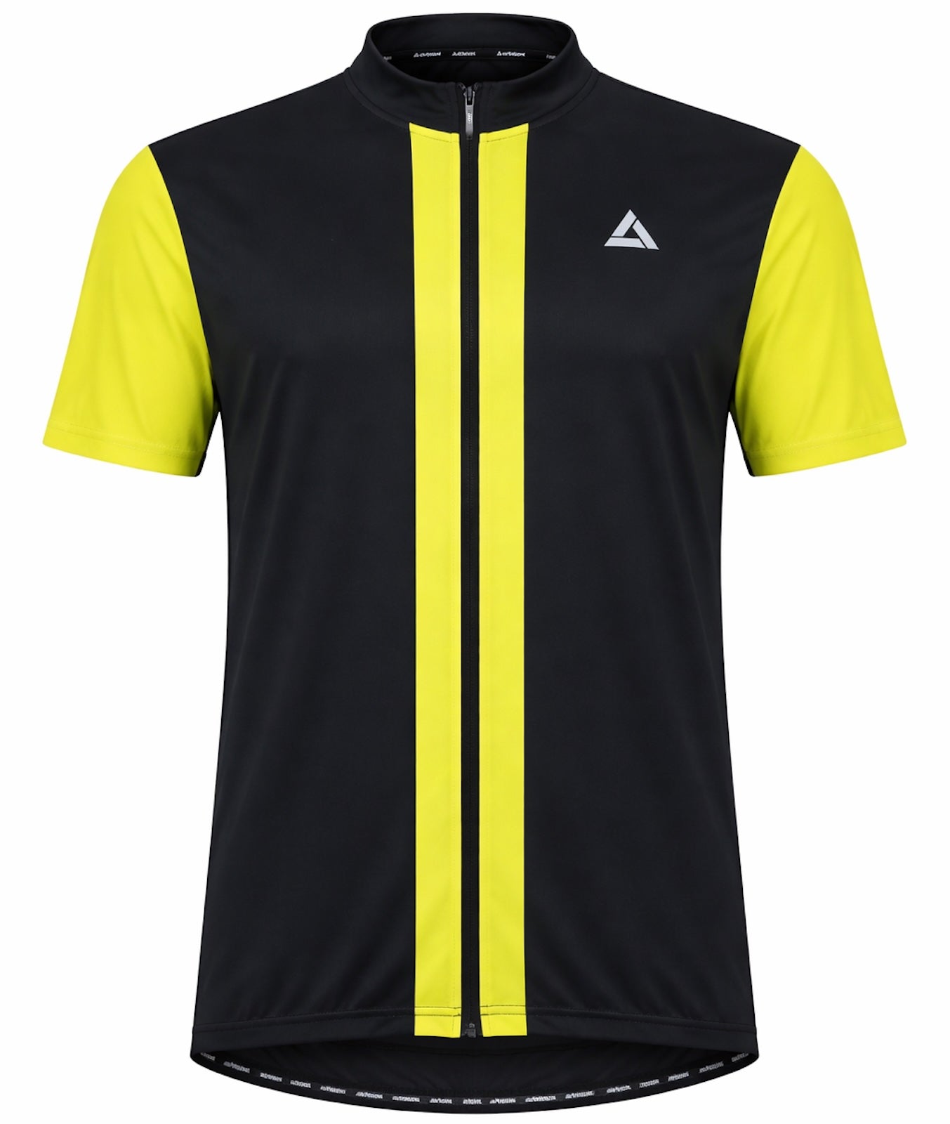 Herren Fahrradtrikot Kurzarm Radtrikot Pro Line II Schwarz Neon