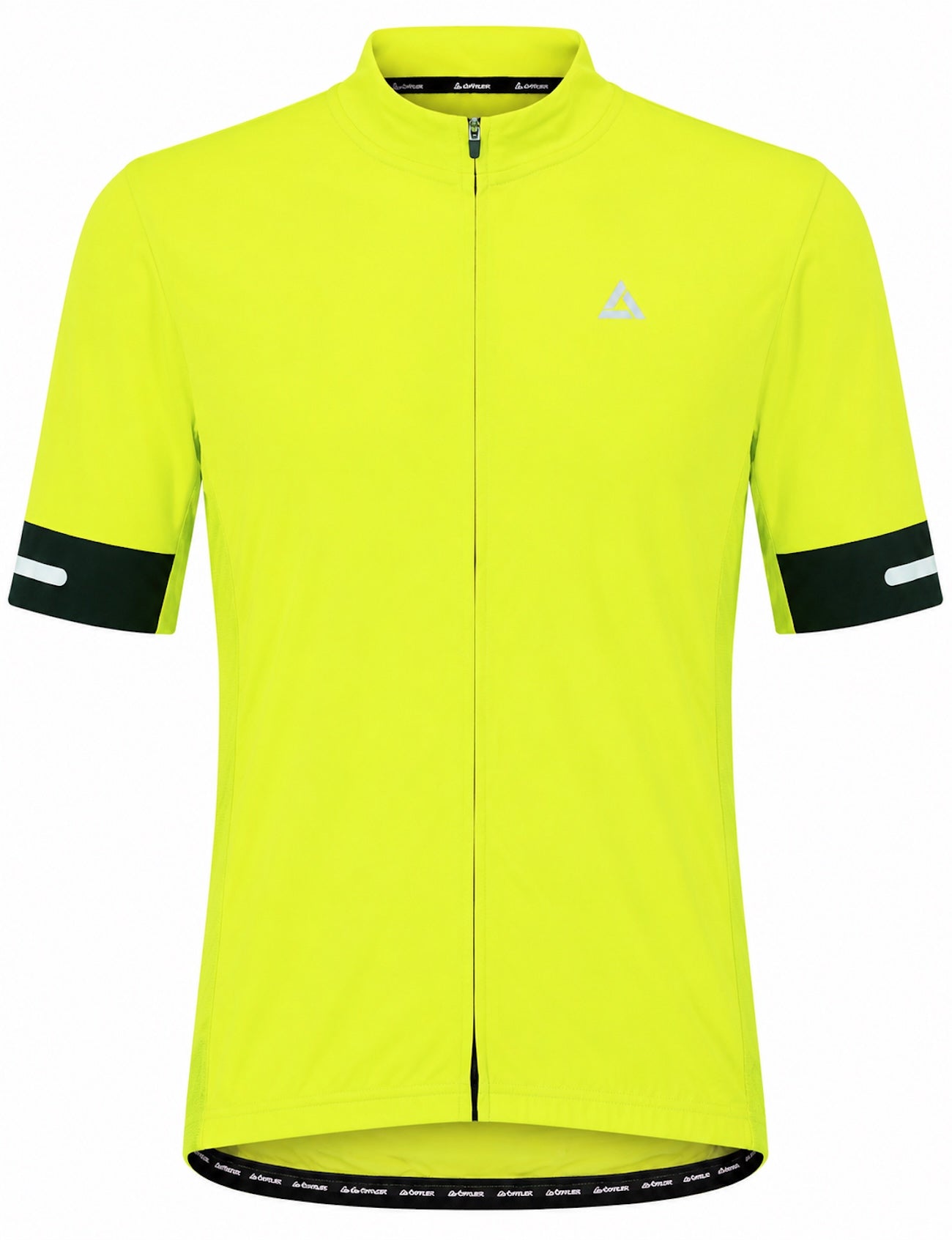 Herren Fahrradtrikot Kurzarm Radtrikot Pro Team Line II Neon