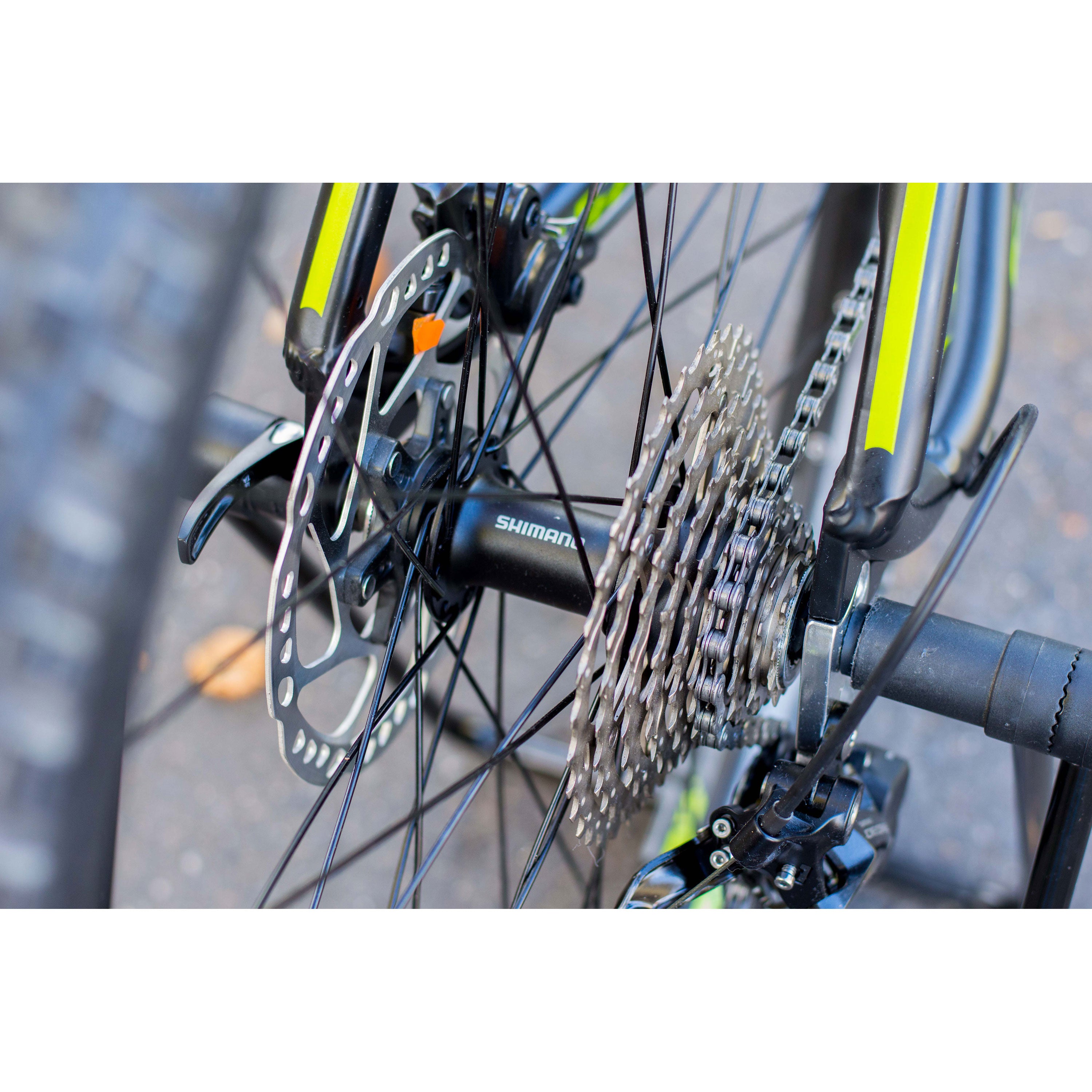 27,5 Zoll Unisex MTB RX8 Hardtail 2x10G Shimano Deore Schwarz Grün