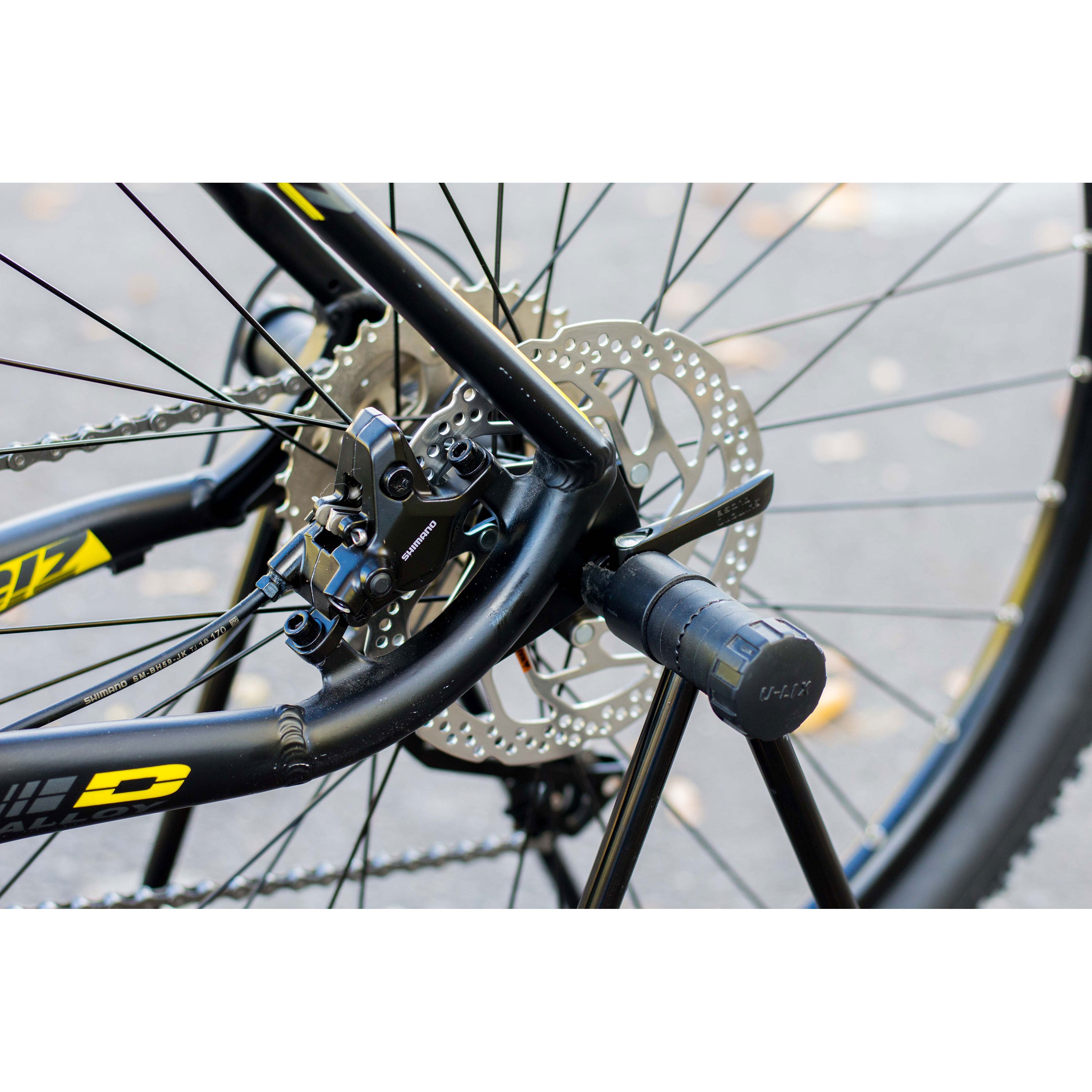 27,5 Zoll Unisex MTB RX8 Hardtail 2x10G Shimano Deore Schwarz Gelb