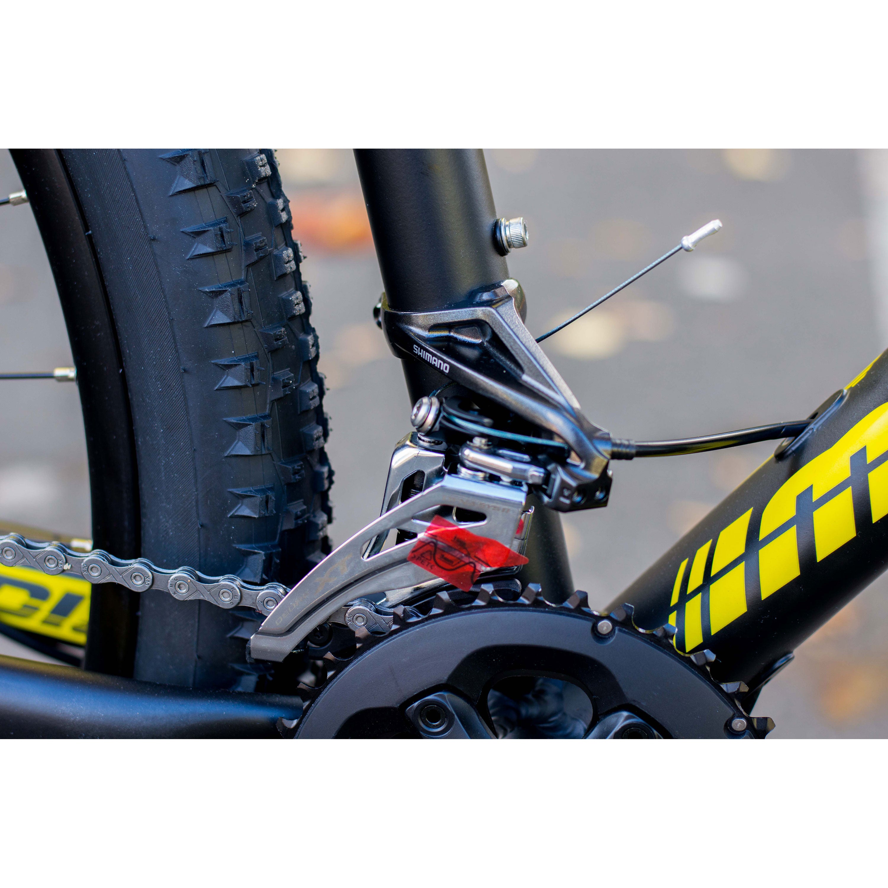 27,5 Zoll Unisex MTB RX8 Hardtail 2x10G Shimano Deore Schwarz Gelb