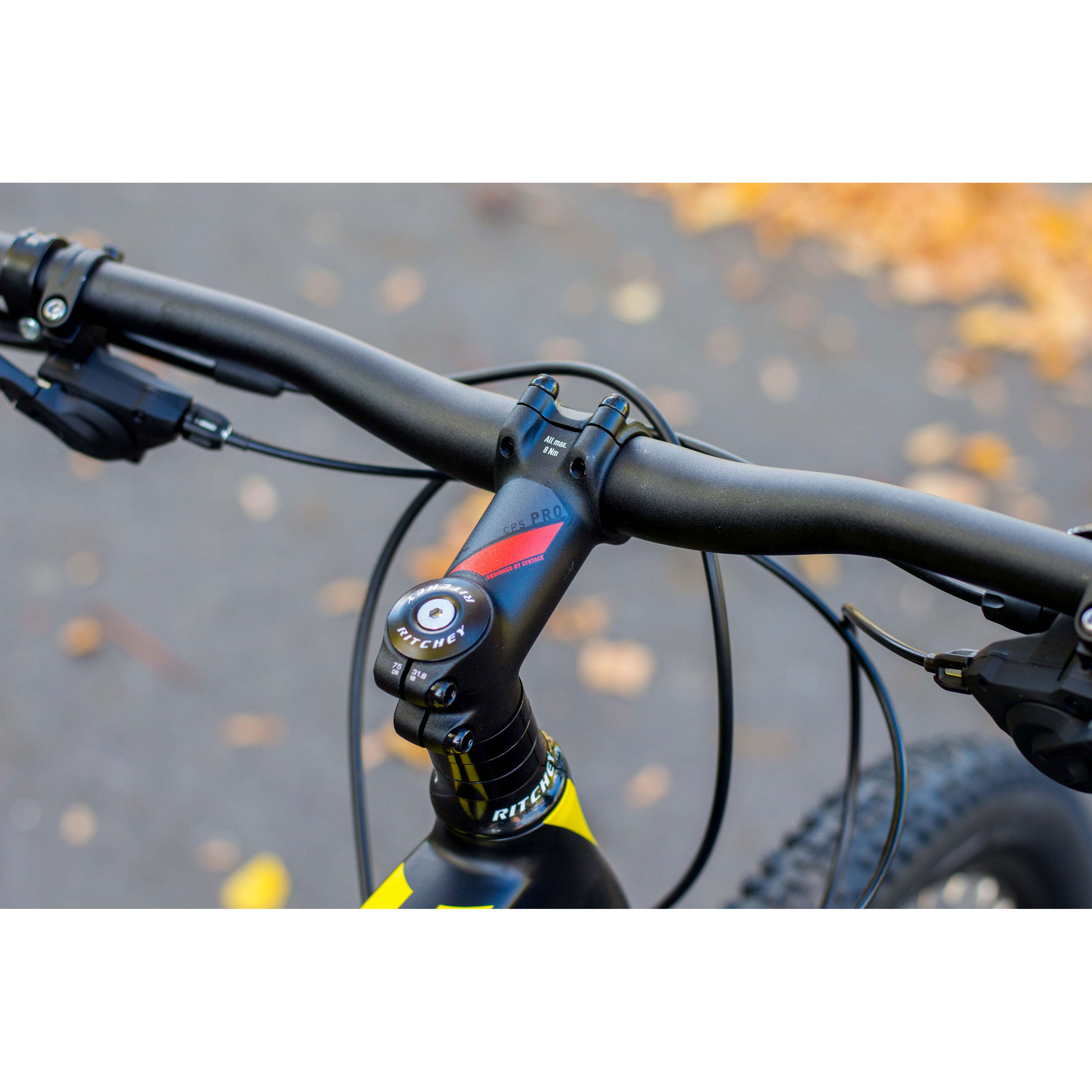 27,5 Zoll Unisex MTB RX8 Hardtail 2x10G Shimano Deore Schwarz Gelb