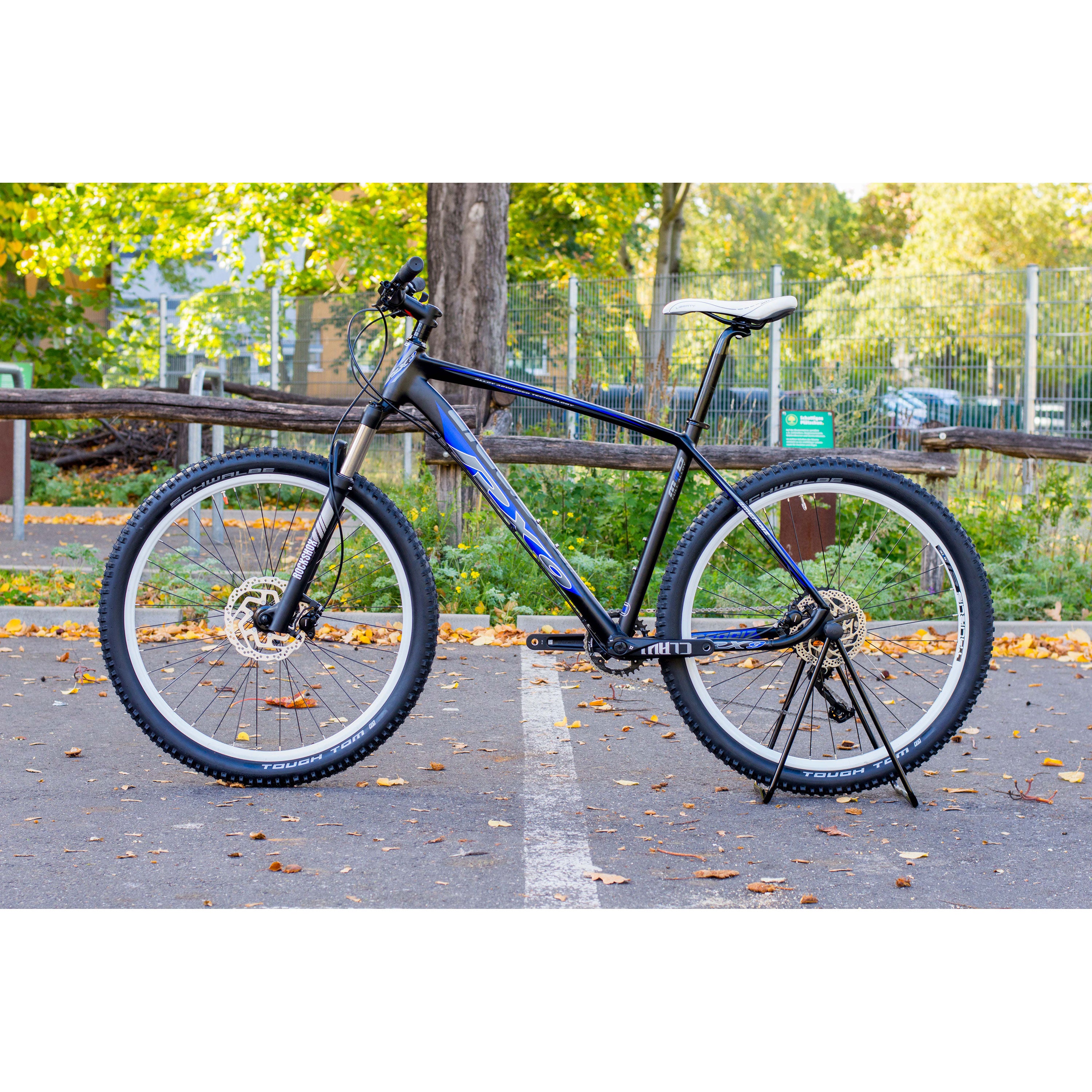 27,5 Zoll Herren MTB RX9 Hardtail 1x11G Shimano Deore Schwarz Blau