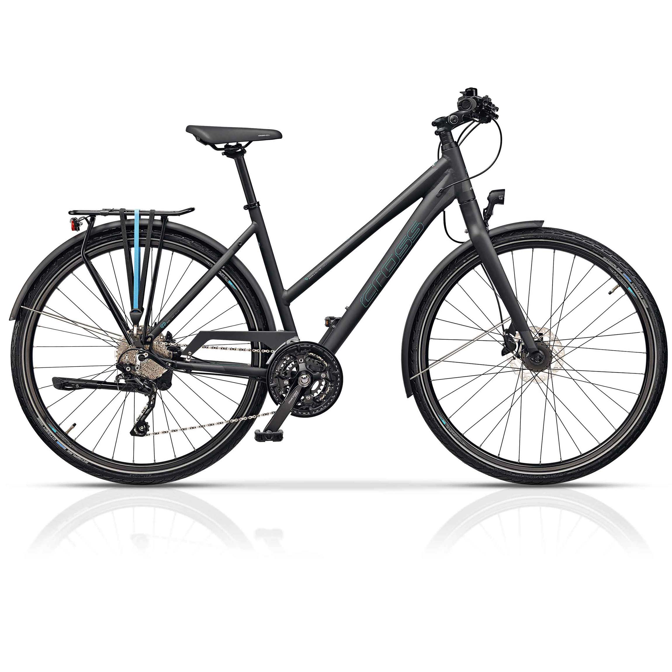 28" Damen Trekking Fahrrad QUEST LADY Trekkingrad Shimano Deore 30 x Gang RD-T6000 SGS