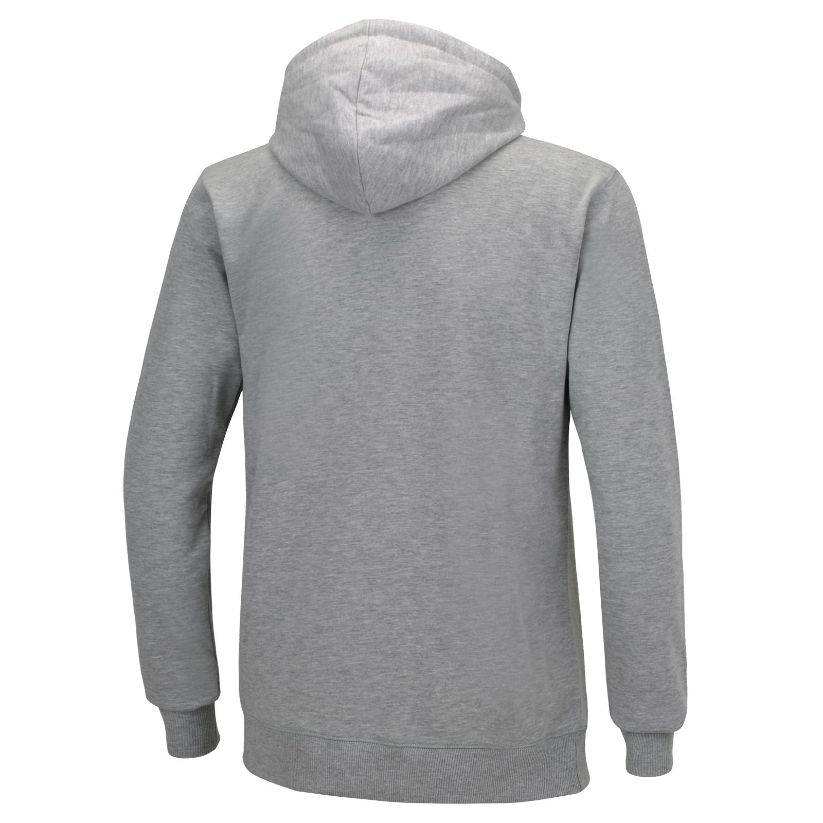 Winter Sweatshirt Crew Team Pro mit Kapuze und Zip Grau