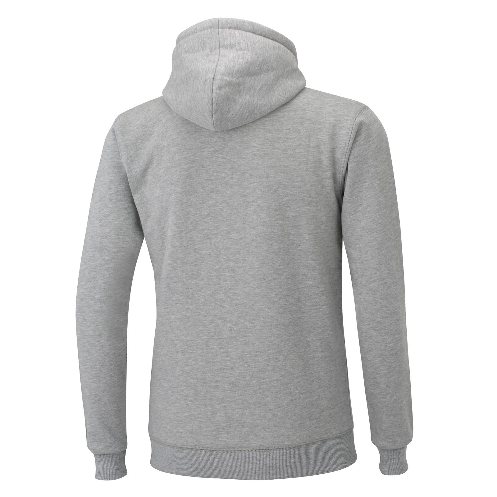 Winter Sweatshirt Crew Team Pro mit Kapuze und Full Zip Grau