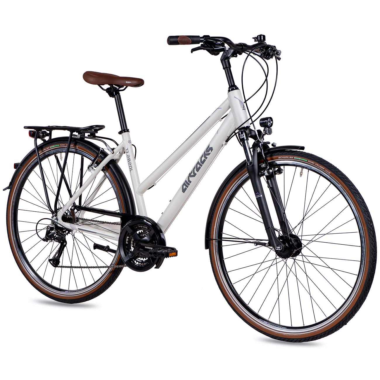 28" Damen Trekking Fahrrad TR.2820L Trekkingrad 24 x Gang Shimano ACERA-T3000 SGS