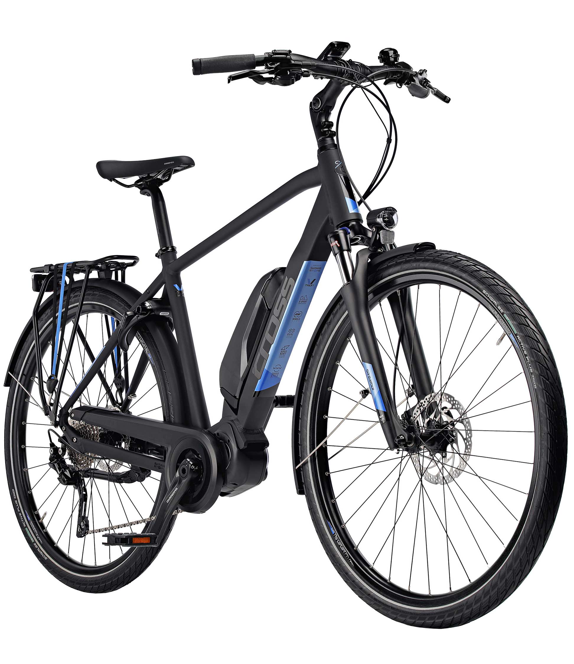 28" E-Bike Herren Trekking Fahrrad V-Tron SHIMANO STEPS E-6100 504Wh 10 GANG DEORE RDT-6000 SGSL