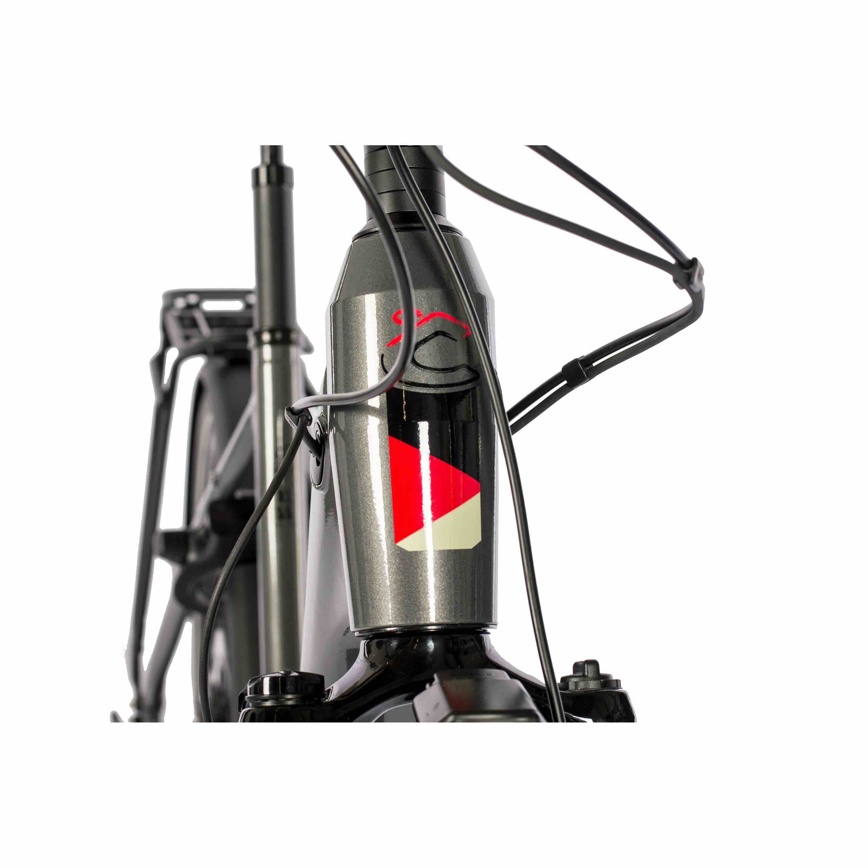 28"  Bicicleta eléctrica de trekking LS WAVE V-Tron BOSCH ACTIVE PLUS LINE 500Wh 10s SHIMANO DEORE