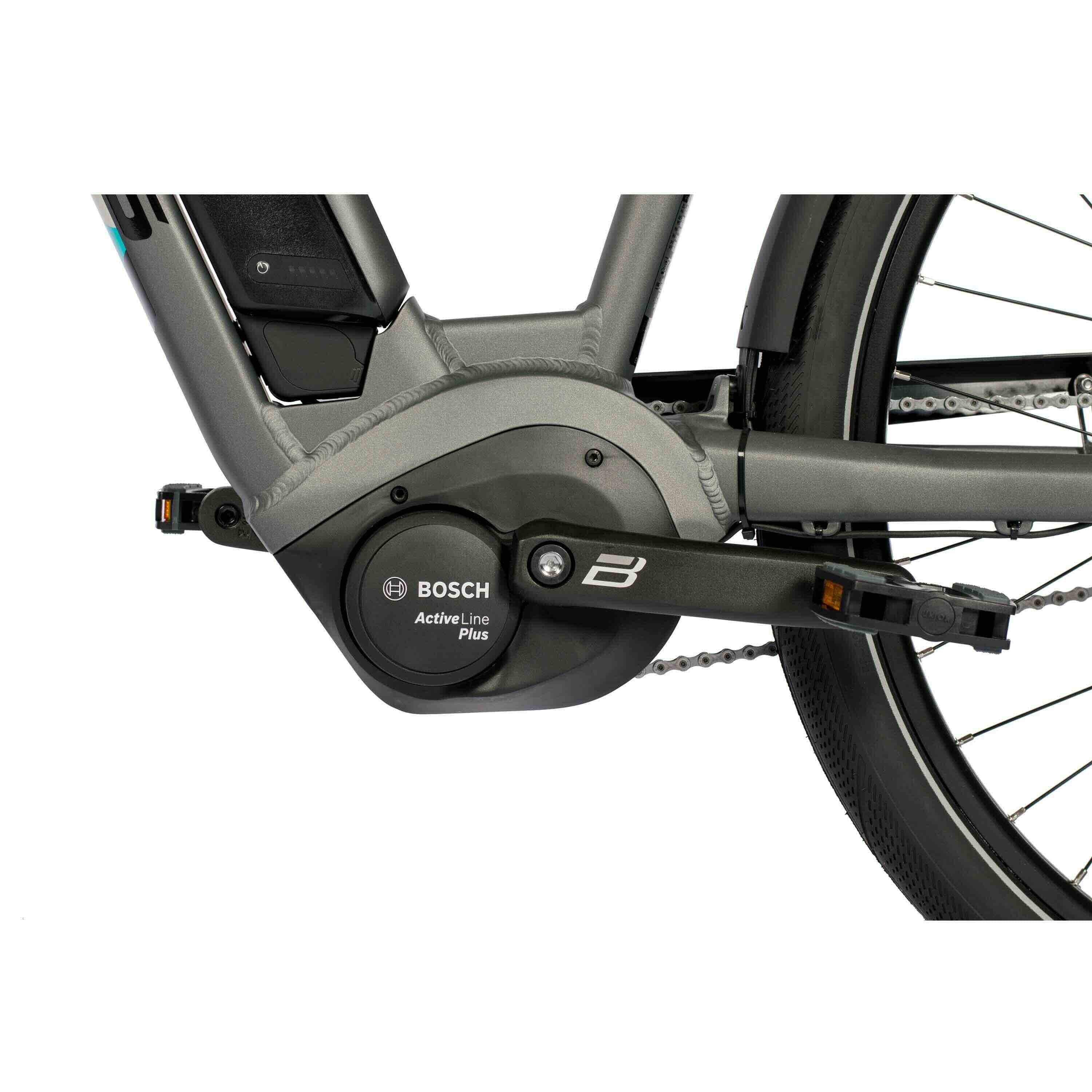 28"  Bicicleta eléctrica de trekking LS WAVE V-Tron BOSCH ACTIVE PLUS LINE 500Wh 10s SHIMANO DEORE