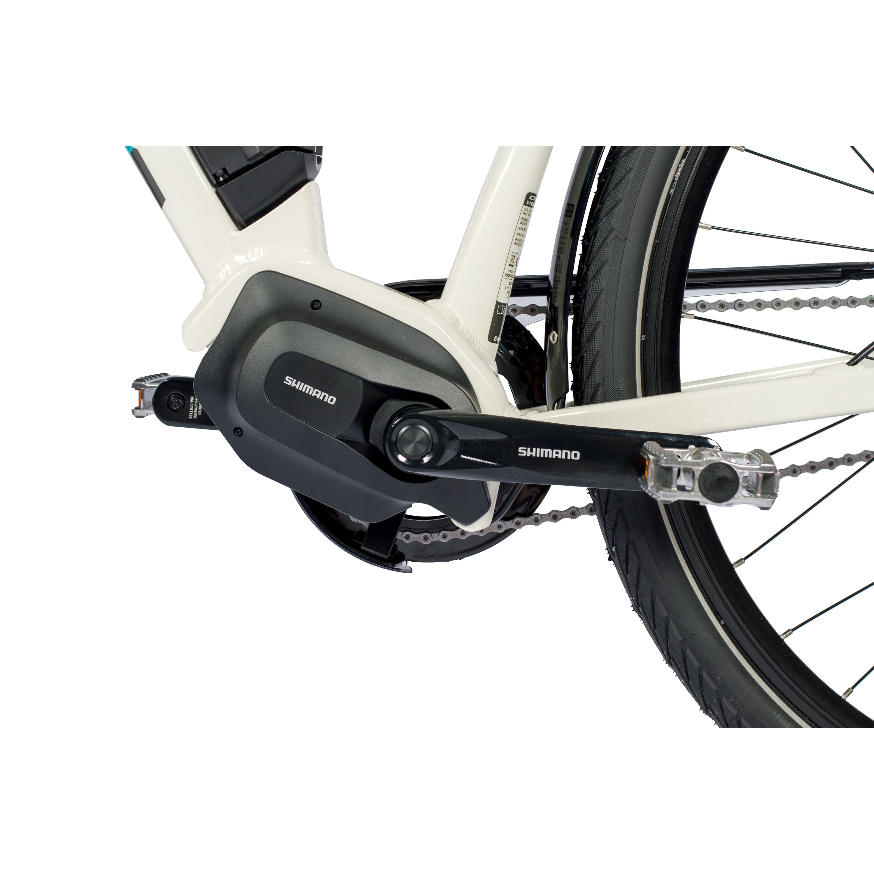 28" BICICLETA ELÉCTRICA DE PARA MUJER, CITY V-TRON SHIMANO STEPS E-5000 418Wh 7 VELOCIDADES SHIMANO NEXUS
