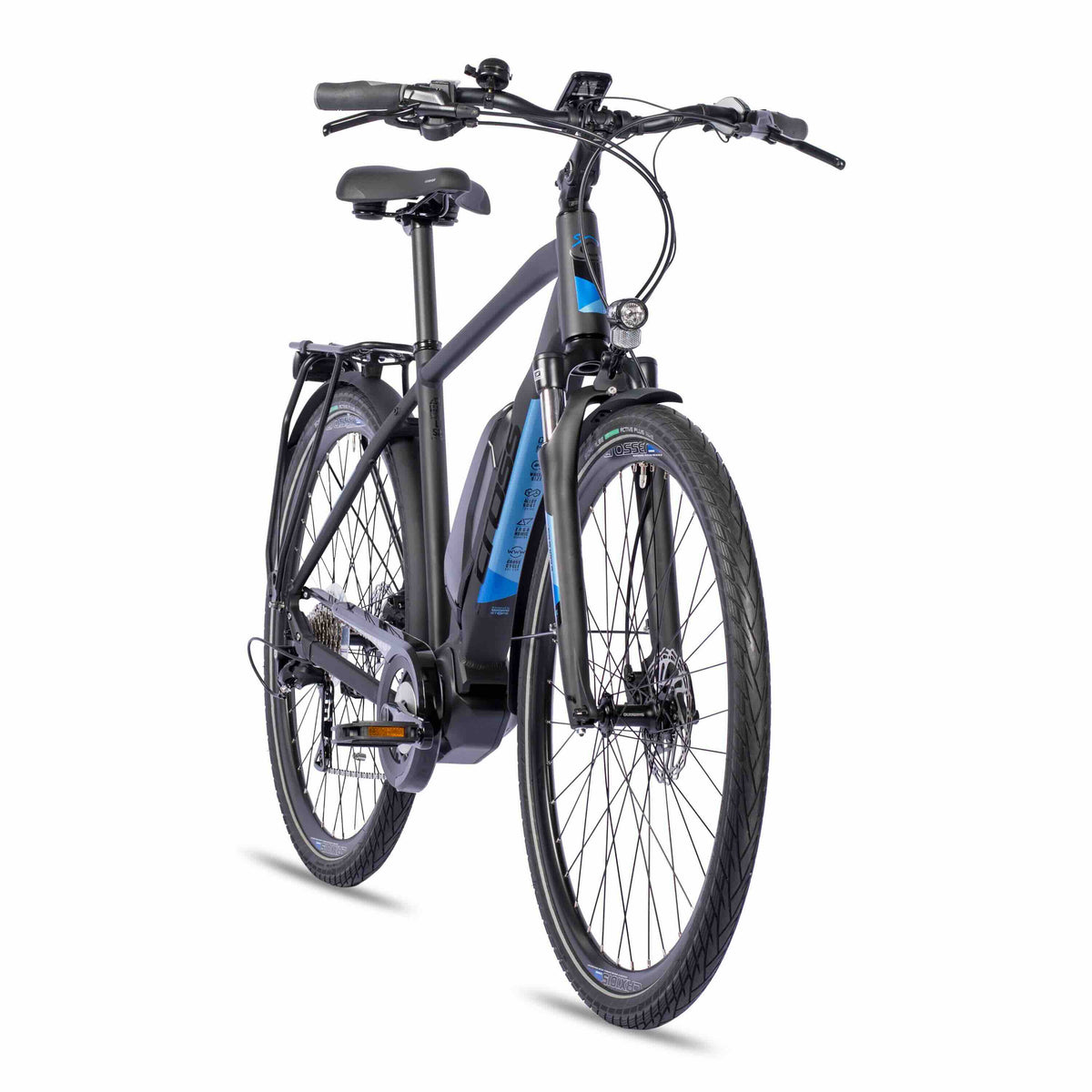 28" Men's E-Bike Trekking Bicycle V-TRON SHIMANO STEPS E-5000 418 Wh 9-Speed SHIMANO RD-T3000 - B-Stock