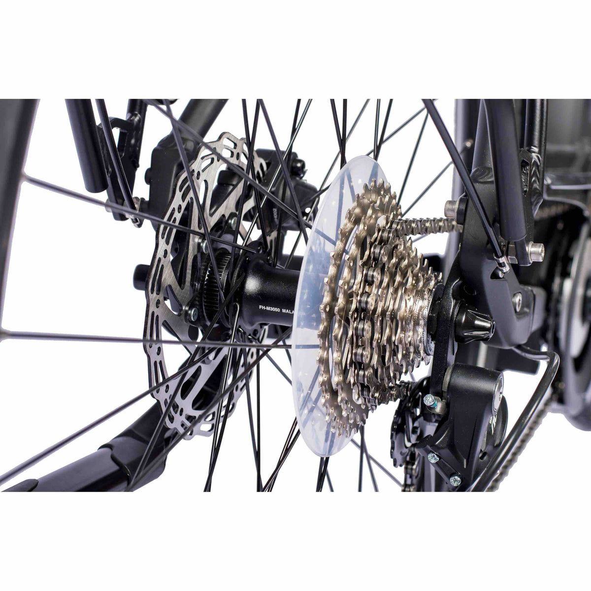 28" Men's E-Bike Trekking Bicycle V-TRON SHIMANO STEPS E-5000 418 Wh 9-Speed SHIMANO RD-T3000 - B-Stock