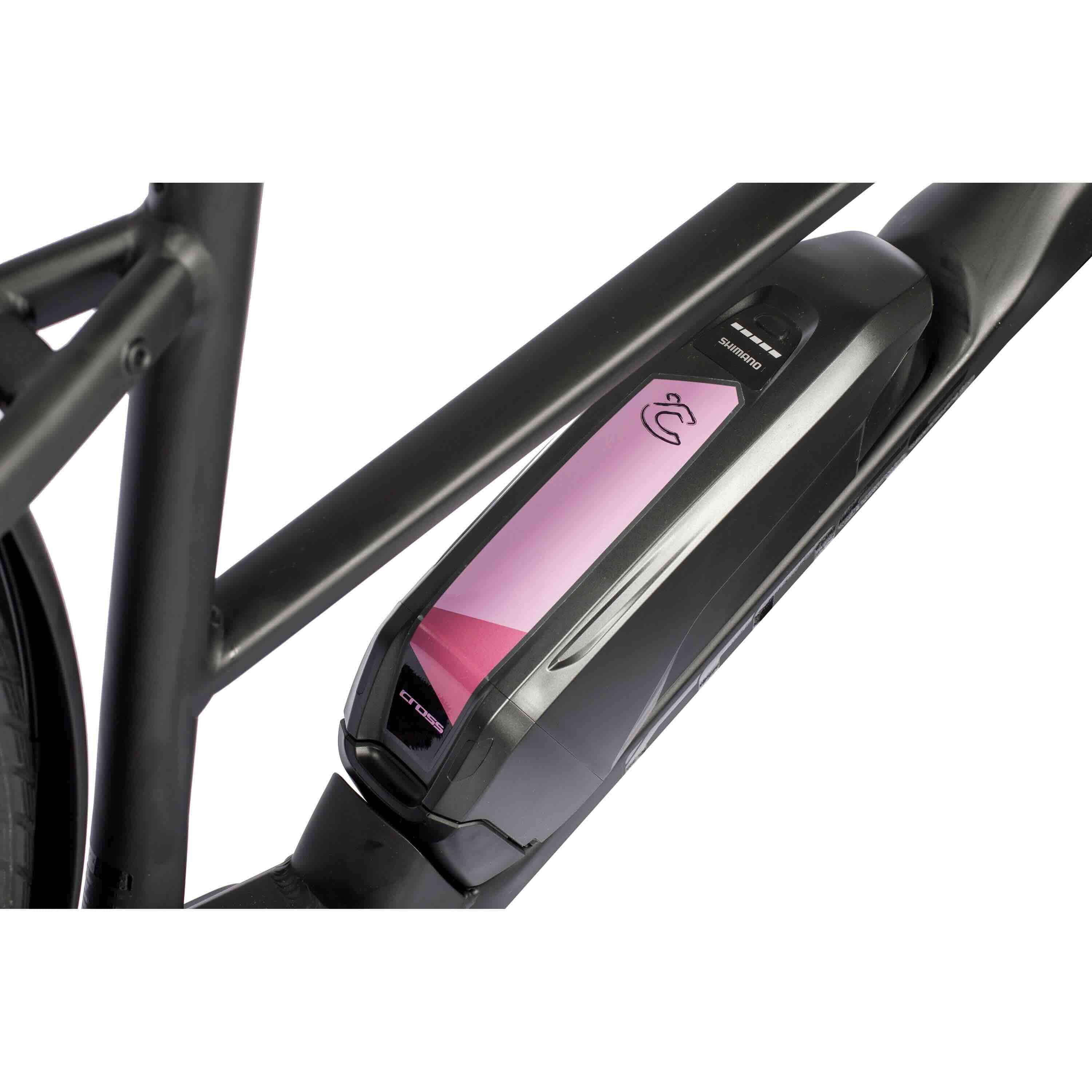 28" Damen E-Bike Trekking Fahrrad  V-TRON SHIMANO STEPS E-5000 418 Wh 9 GANG SHIMANO RD-T3000