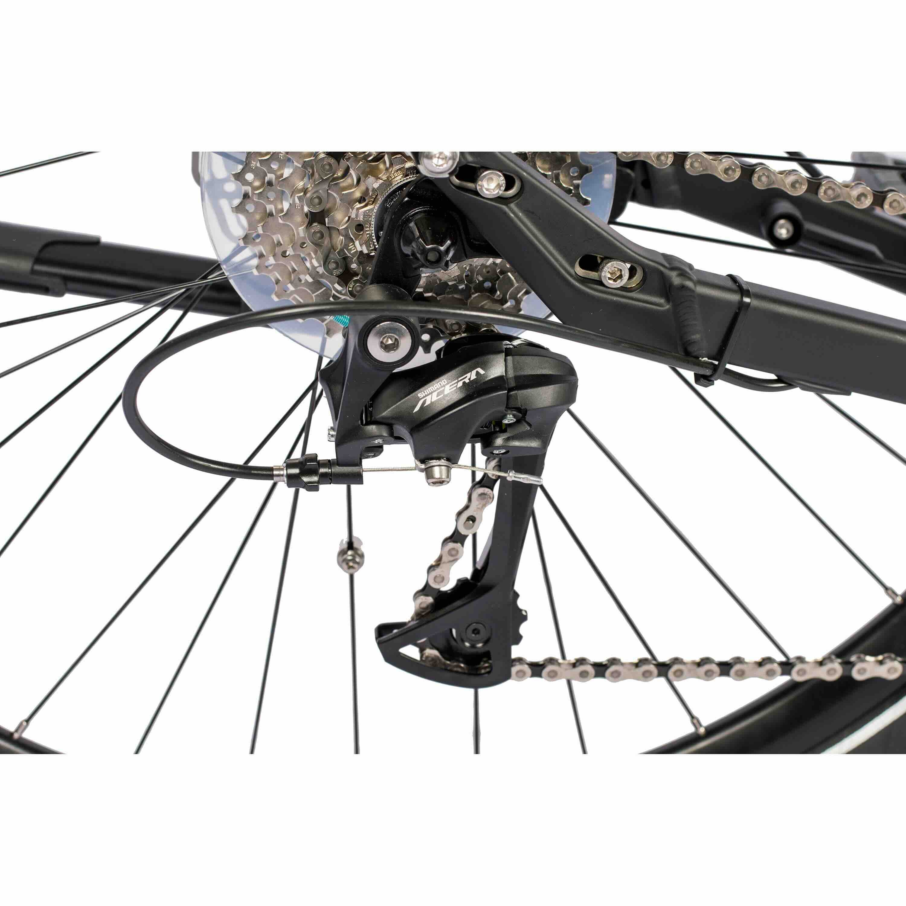 28" Damen E-Bike Trekking Fahrrad  V-TRON SHIMANO STEPS E-5000 418 Wh 9 GANG SHIMANO RD-T3000