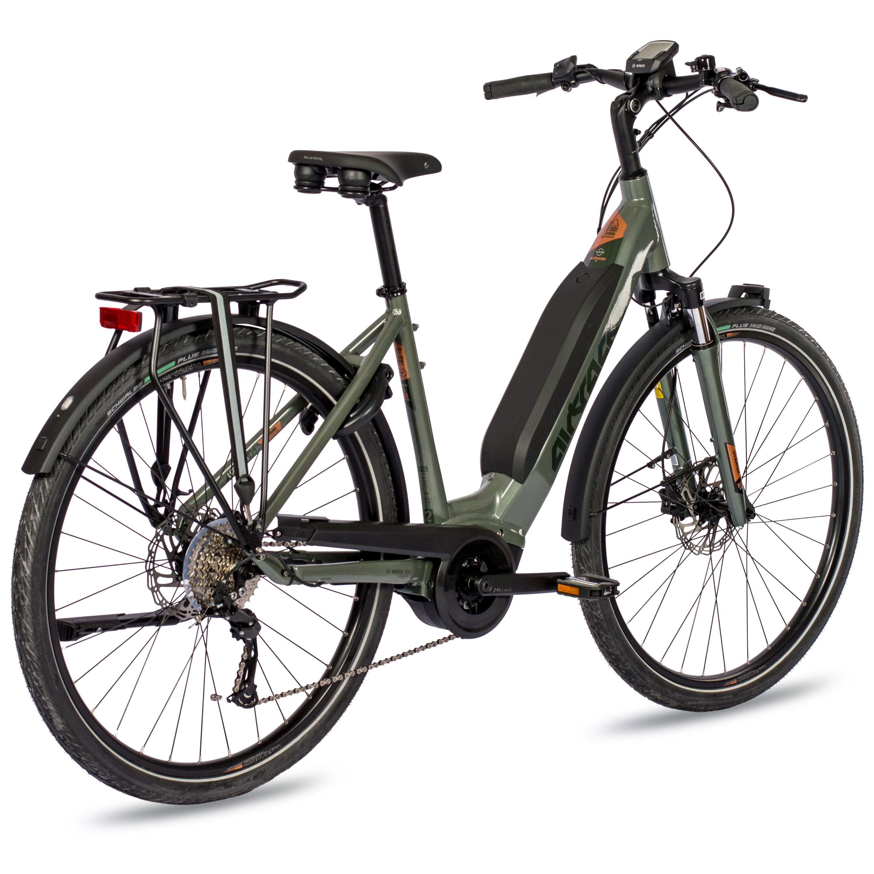 28" BICI ELETTRICA DA DONNA TREKKING LUMINA GX3 LS BOSCH ACTIVE PLUS LINE 500 WH 9 VELOCITÀ SHIMANO ALIVIO RD-M3100