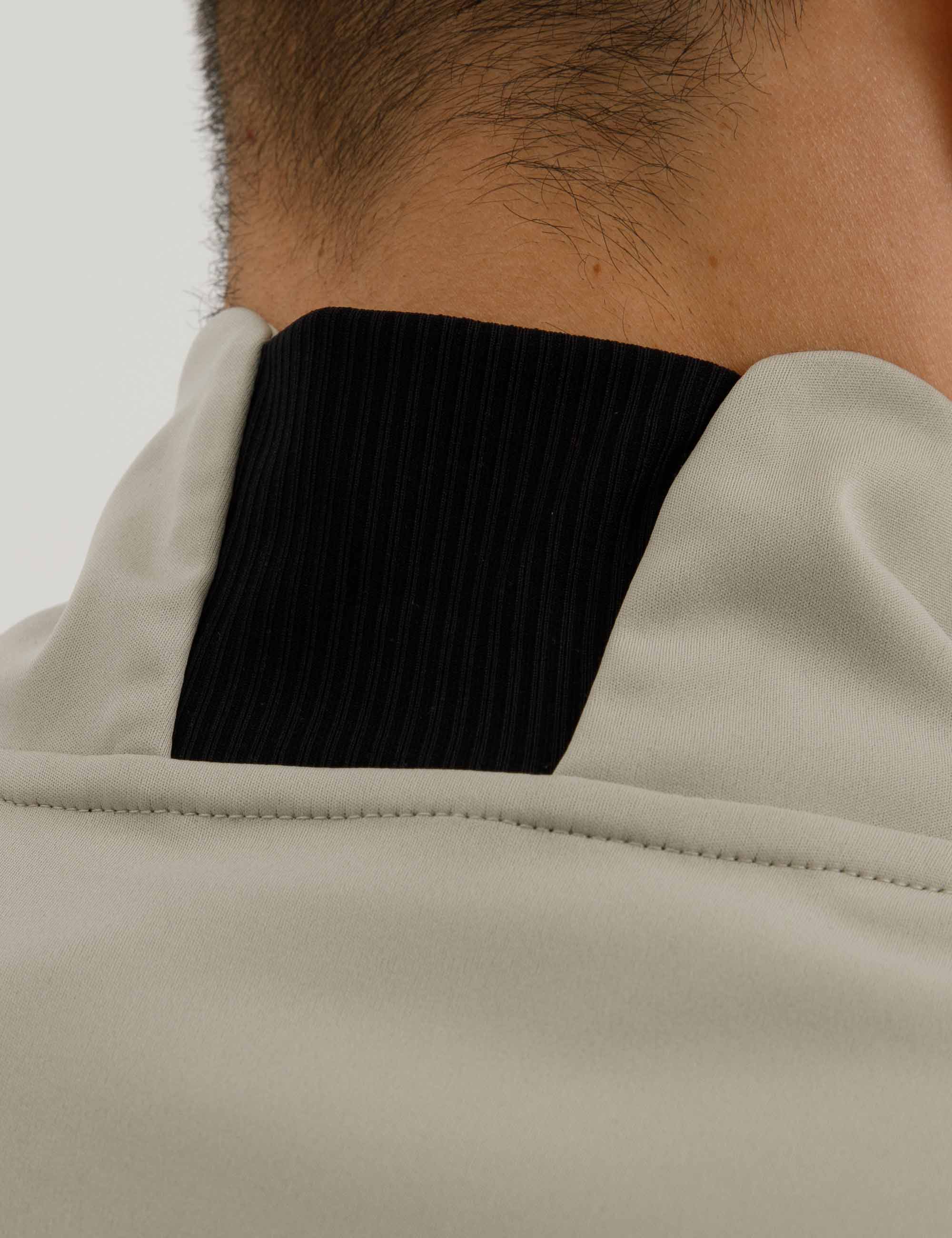 Veste d'hiver homme pour vélo Softshell Thermique Ligne Advance Noir-Gris